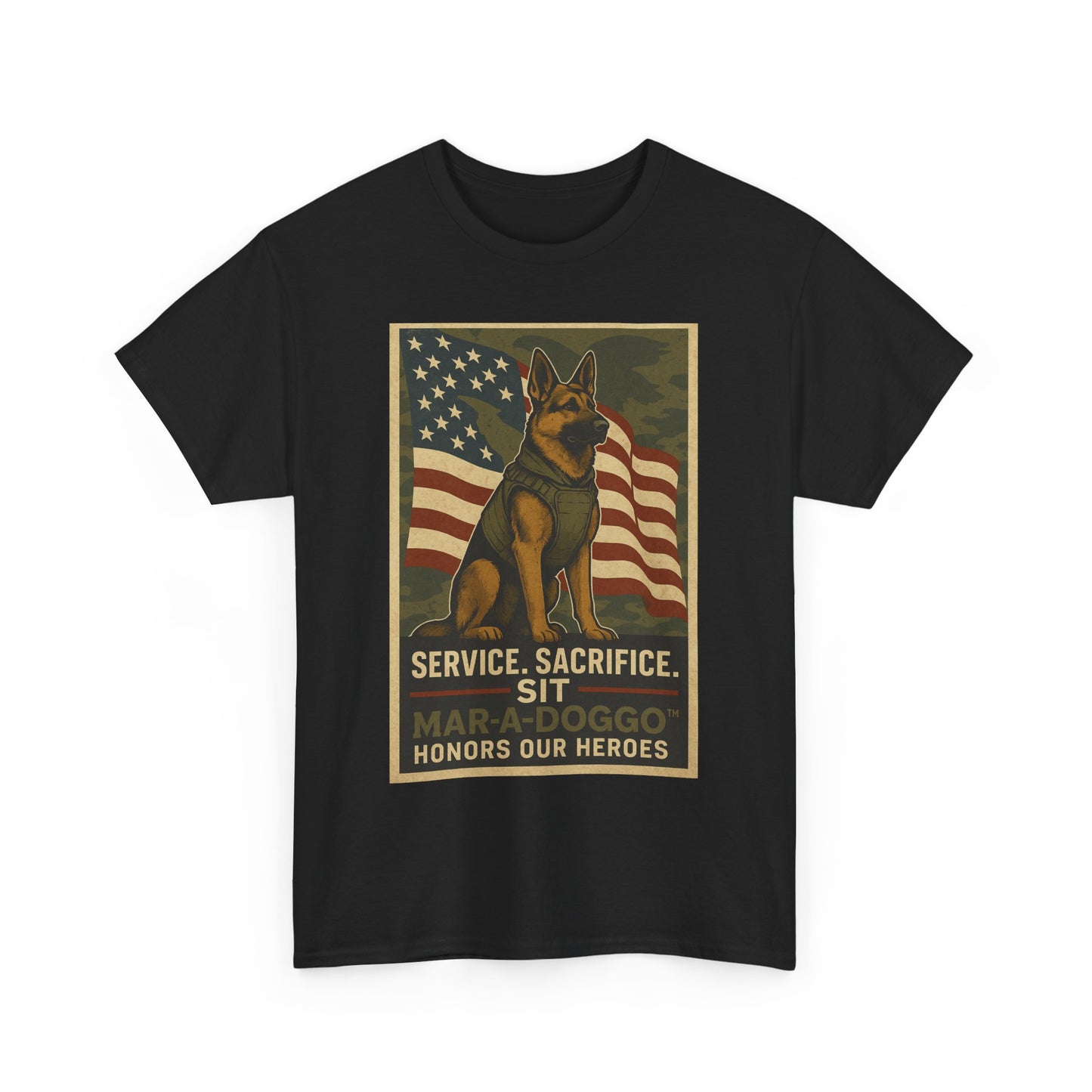 Service. Sacrifice. Sit.