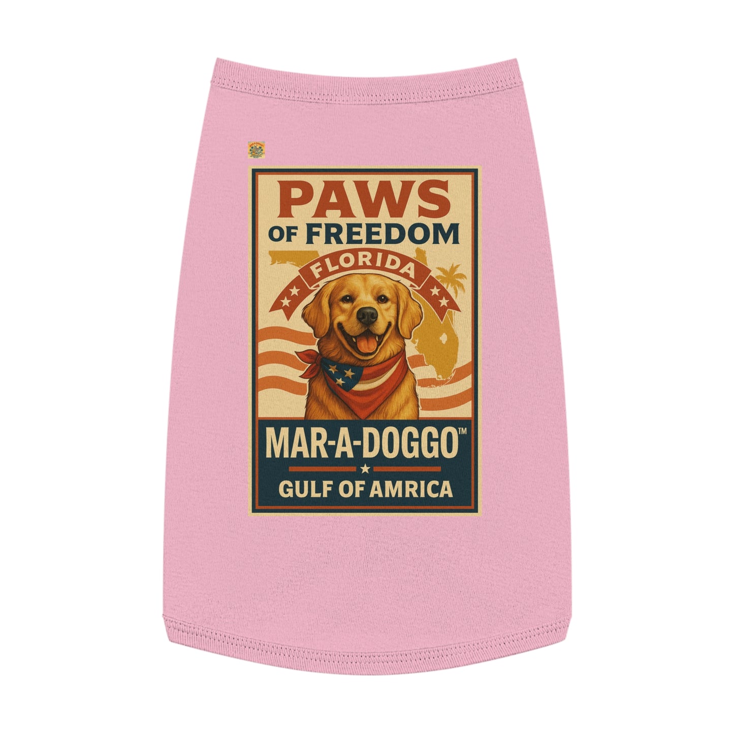 Florida Pride Dog Tank Top