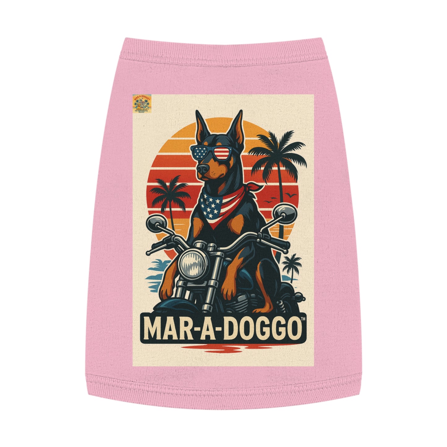 Biker Pup Dog Tank Top
