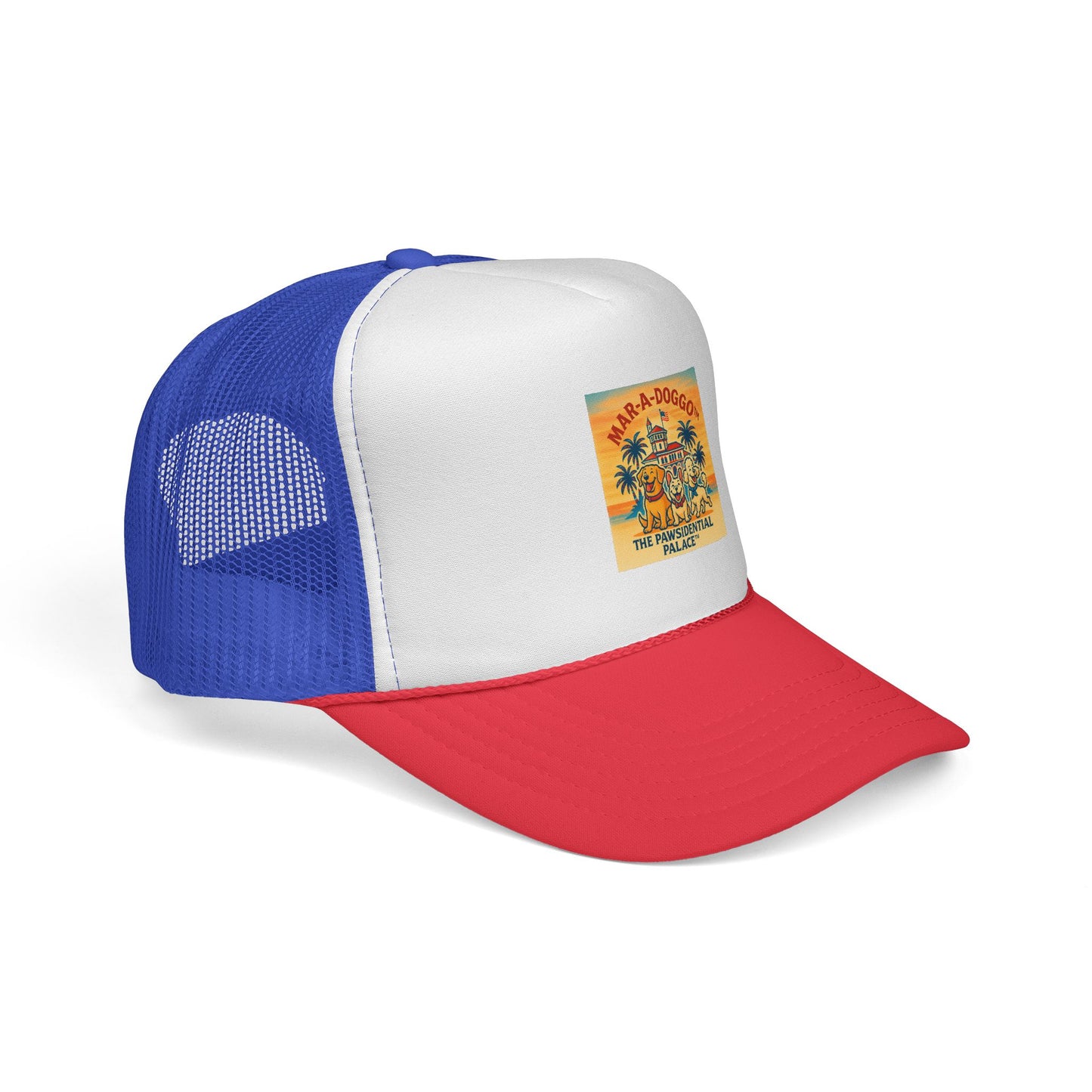 Pawsidential Palace Trucker Cap (One Size Fits Most)