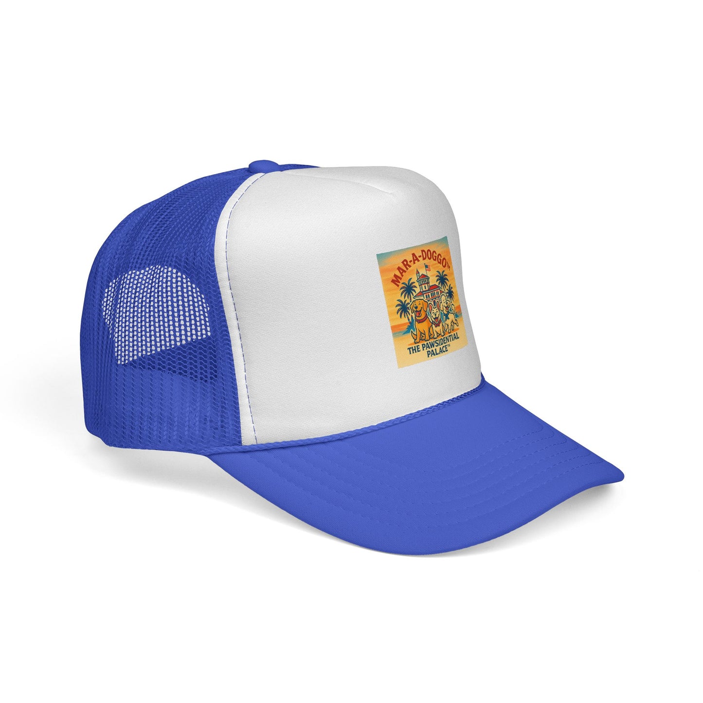 Pawsidential Palace Trucker Cap (One Size Fits Most)