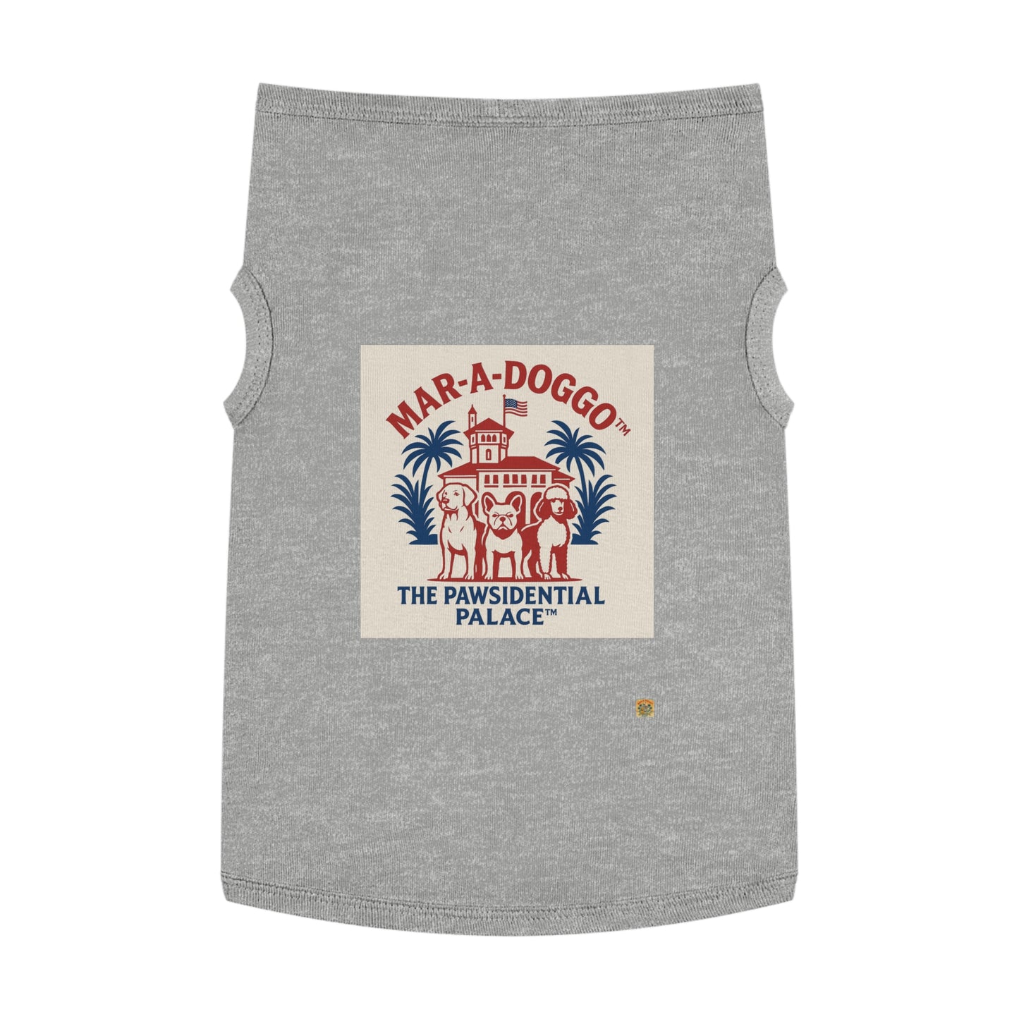 The Pawsidential Palace Dog Tank Top