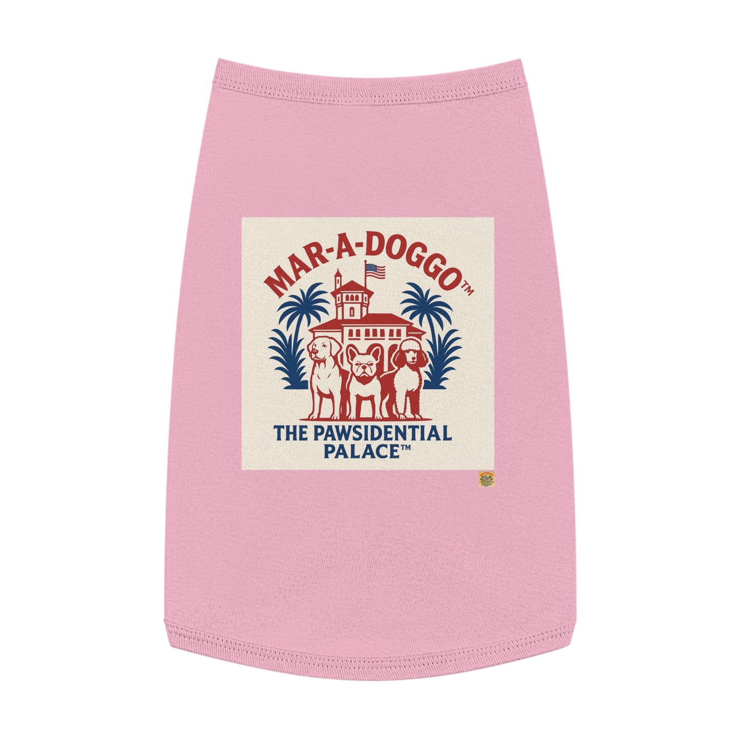 The Pawsidential Palace Dog Tank Top