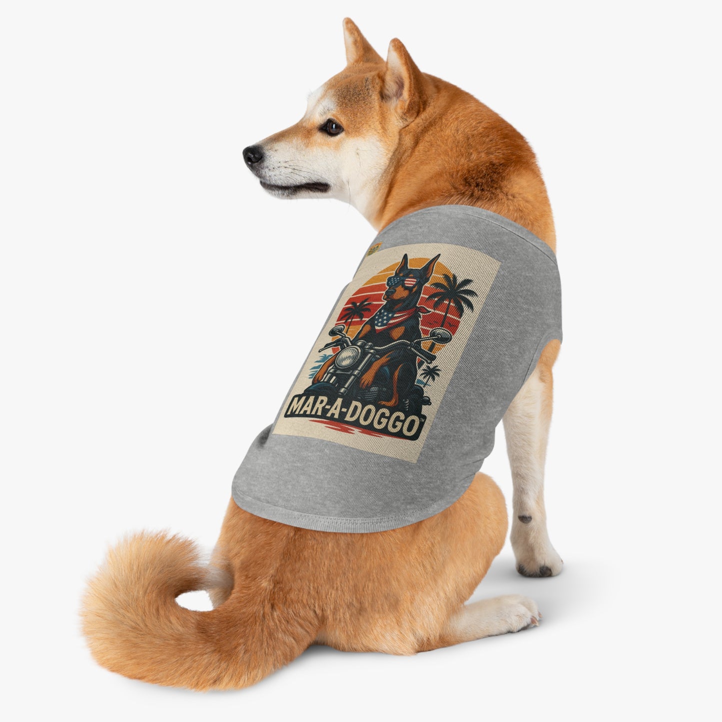 Biker Pup Dog Tank Top