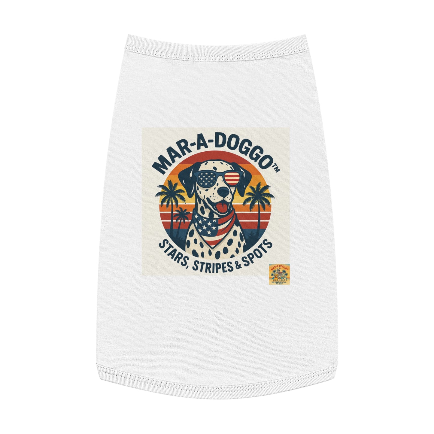 Stars Stripes & Spots Dog Tank Top