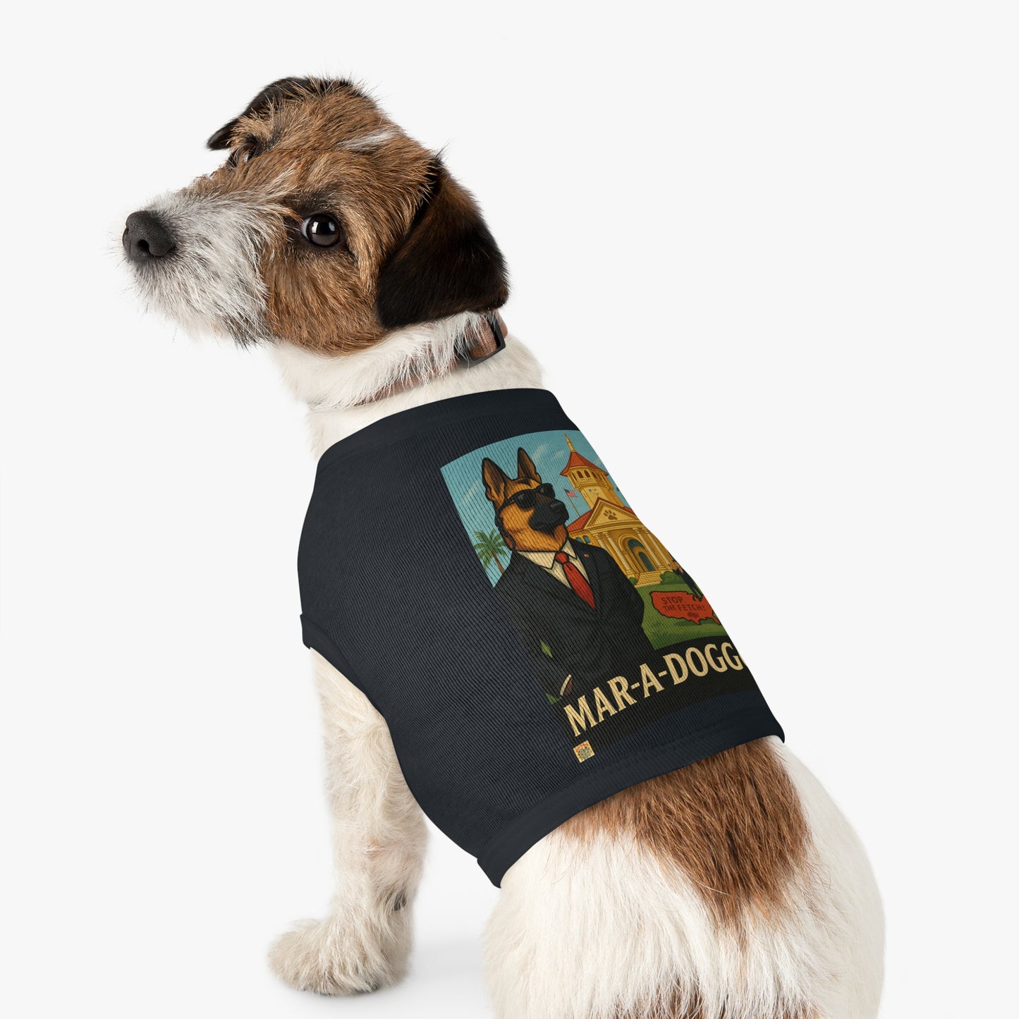 Secret Service Pup Dog Tank Top