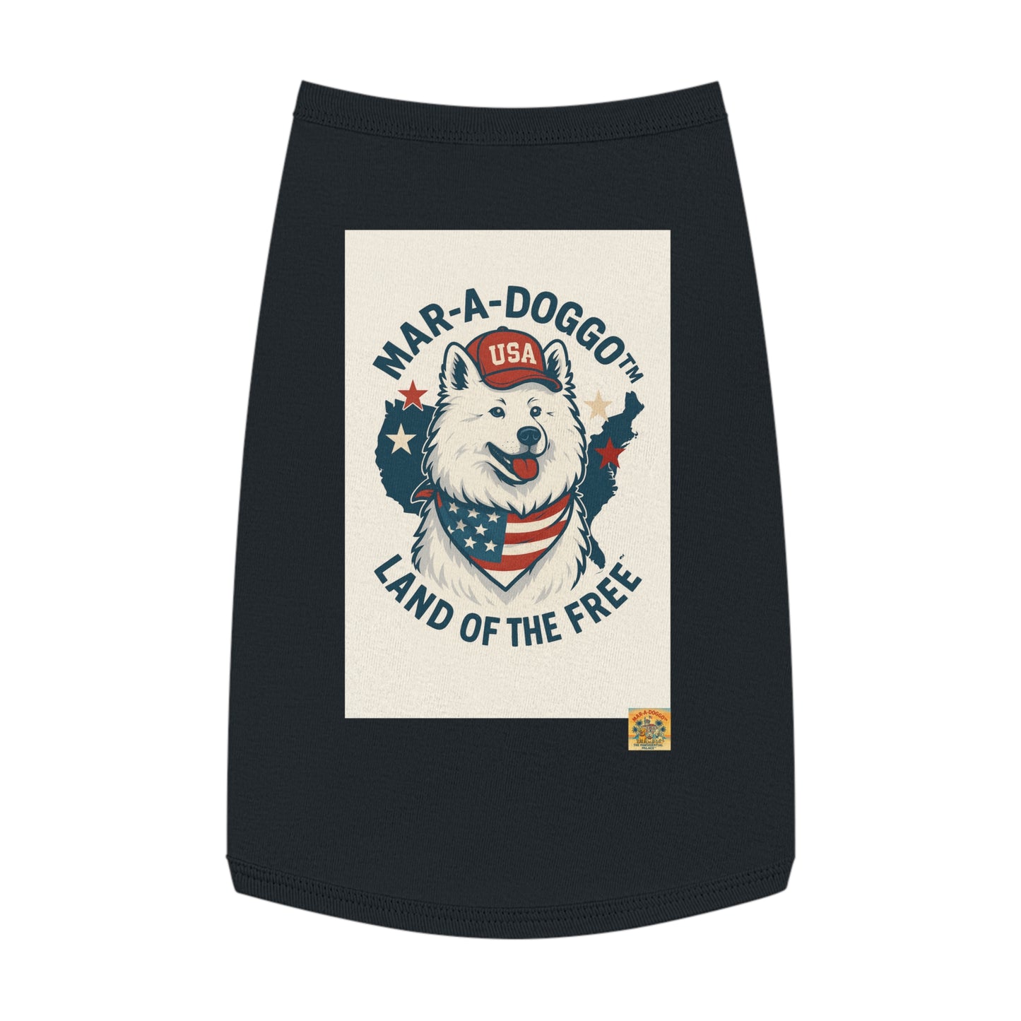 Land of the Free Dog Tank Top