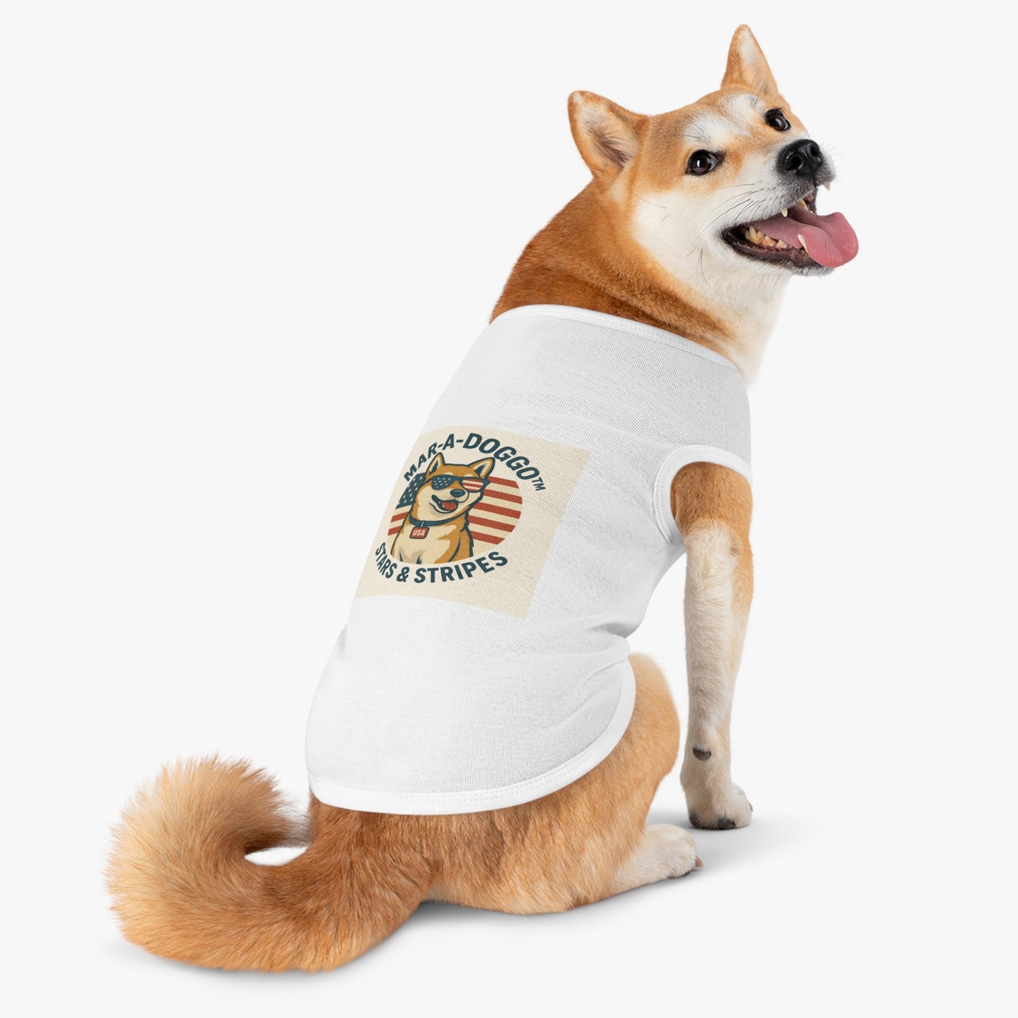 Stars & Stripes Dog Tank Top