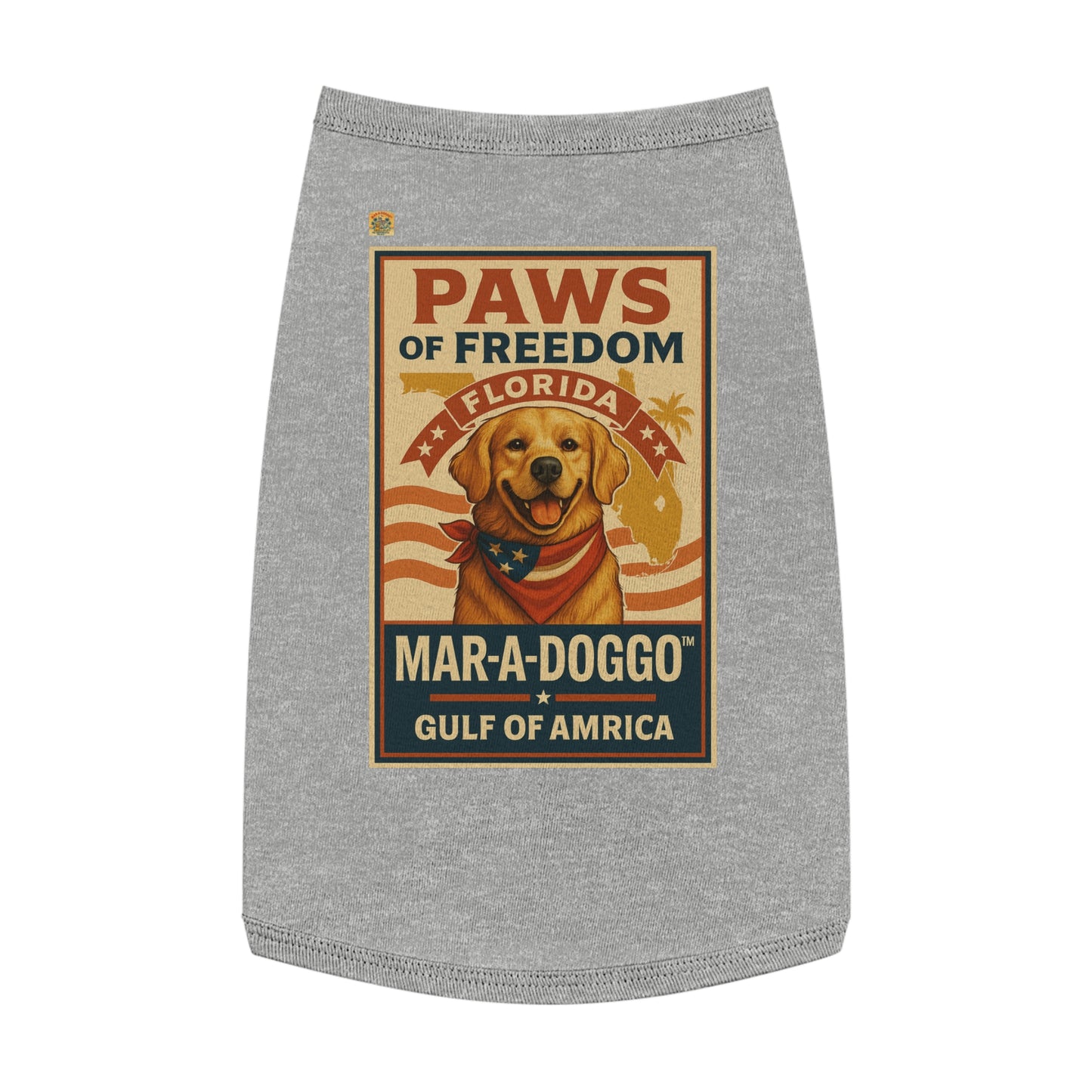 Florida Pride Dog Tank Top