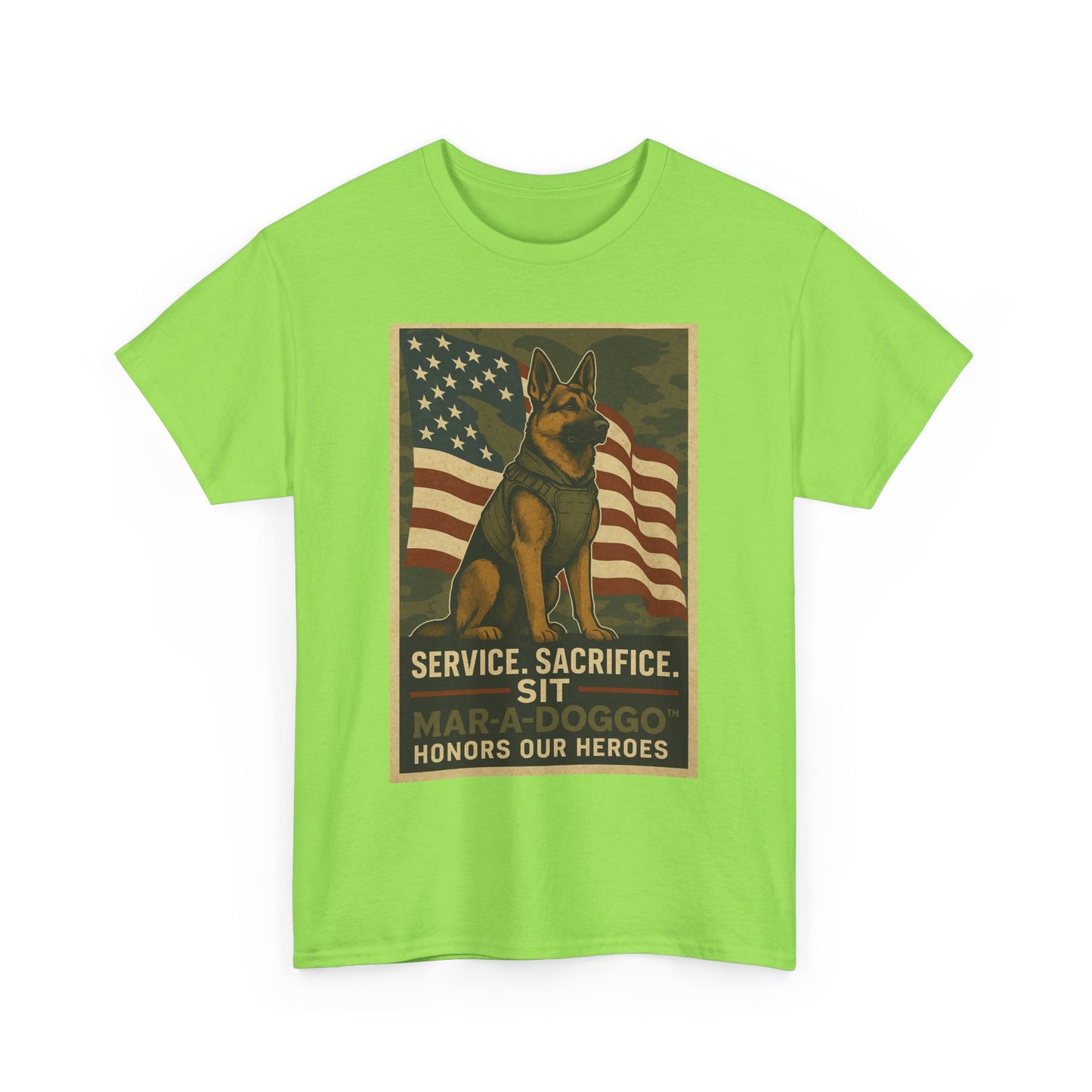 Service. Sacrifice. Sit.