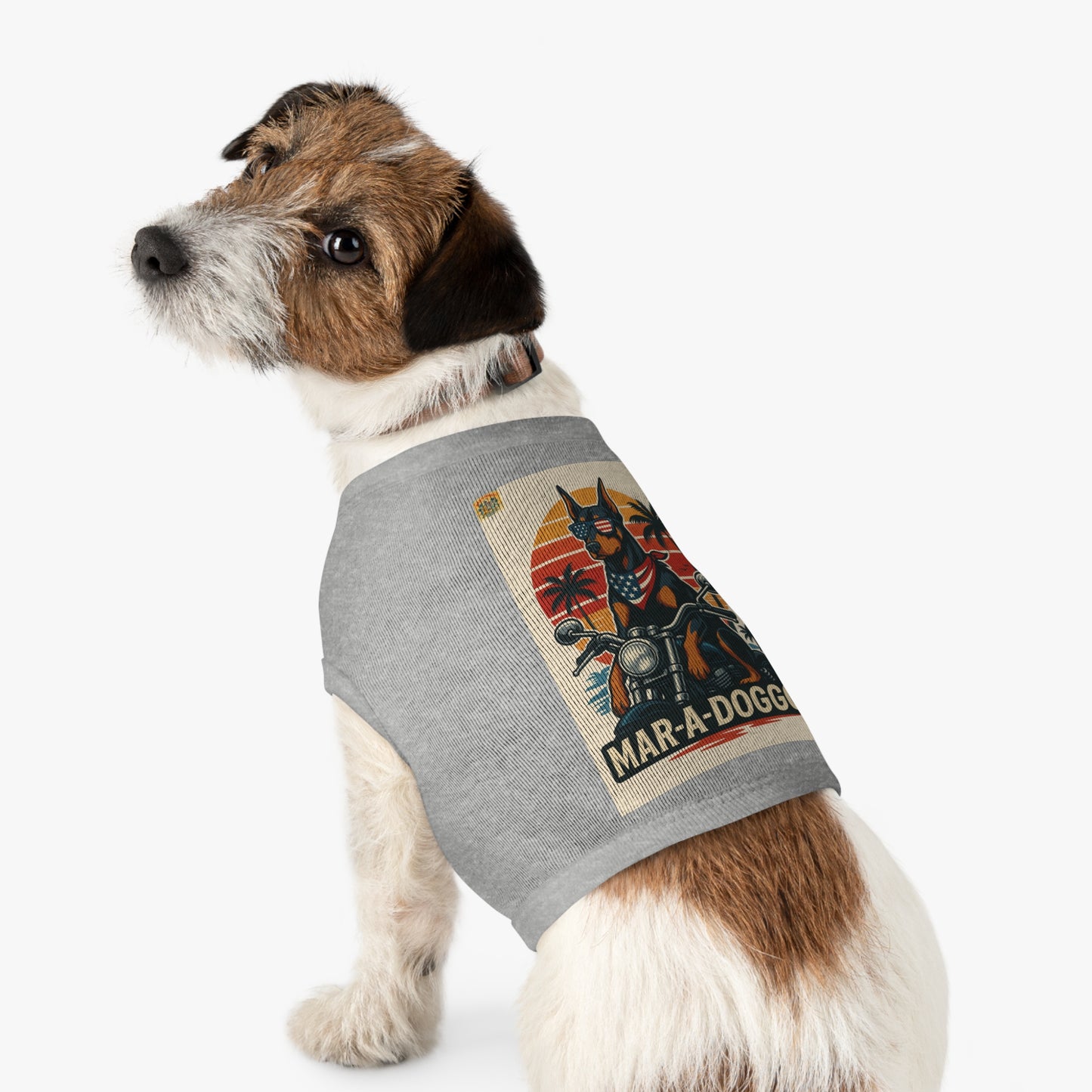 Biker Pup Dog Tank Top