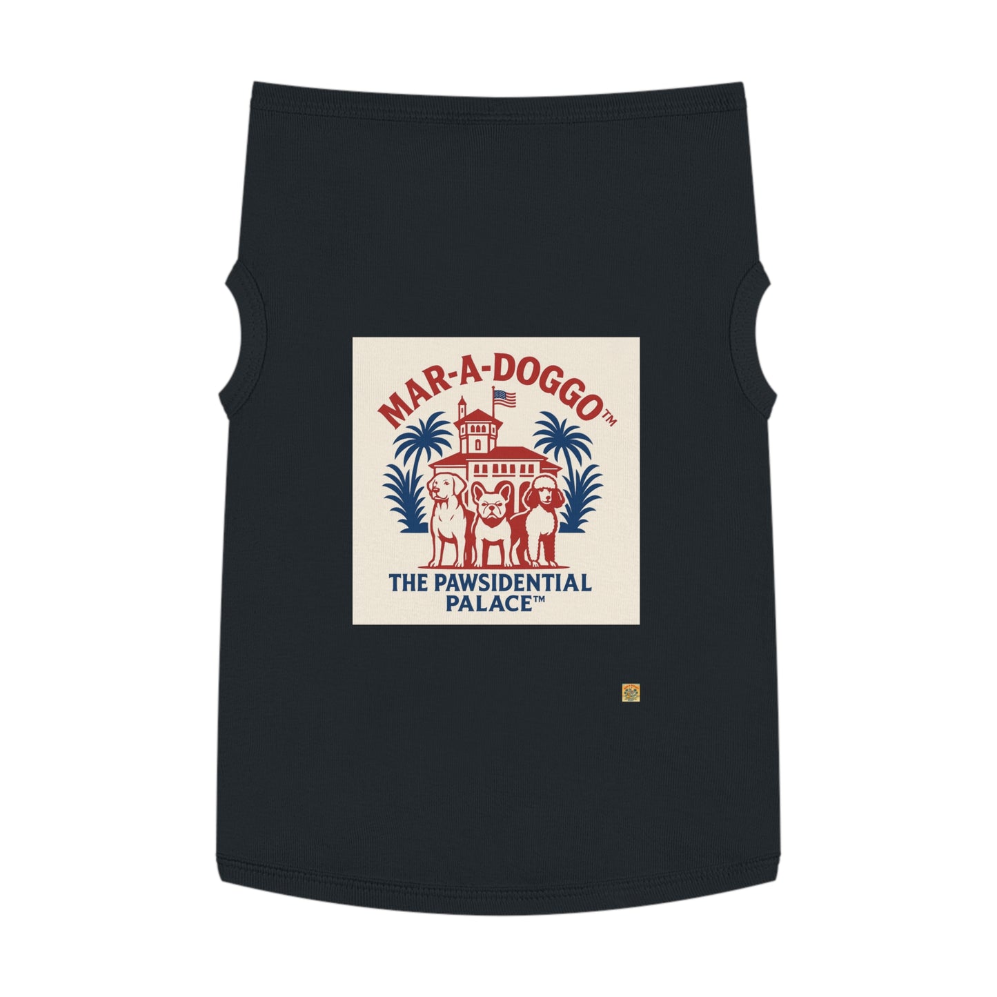 The Pawsidential Palace Dog Tank Top