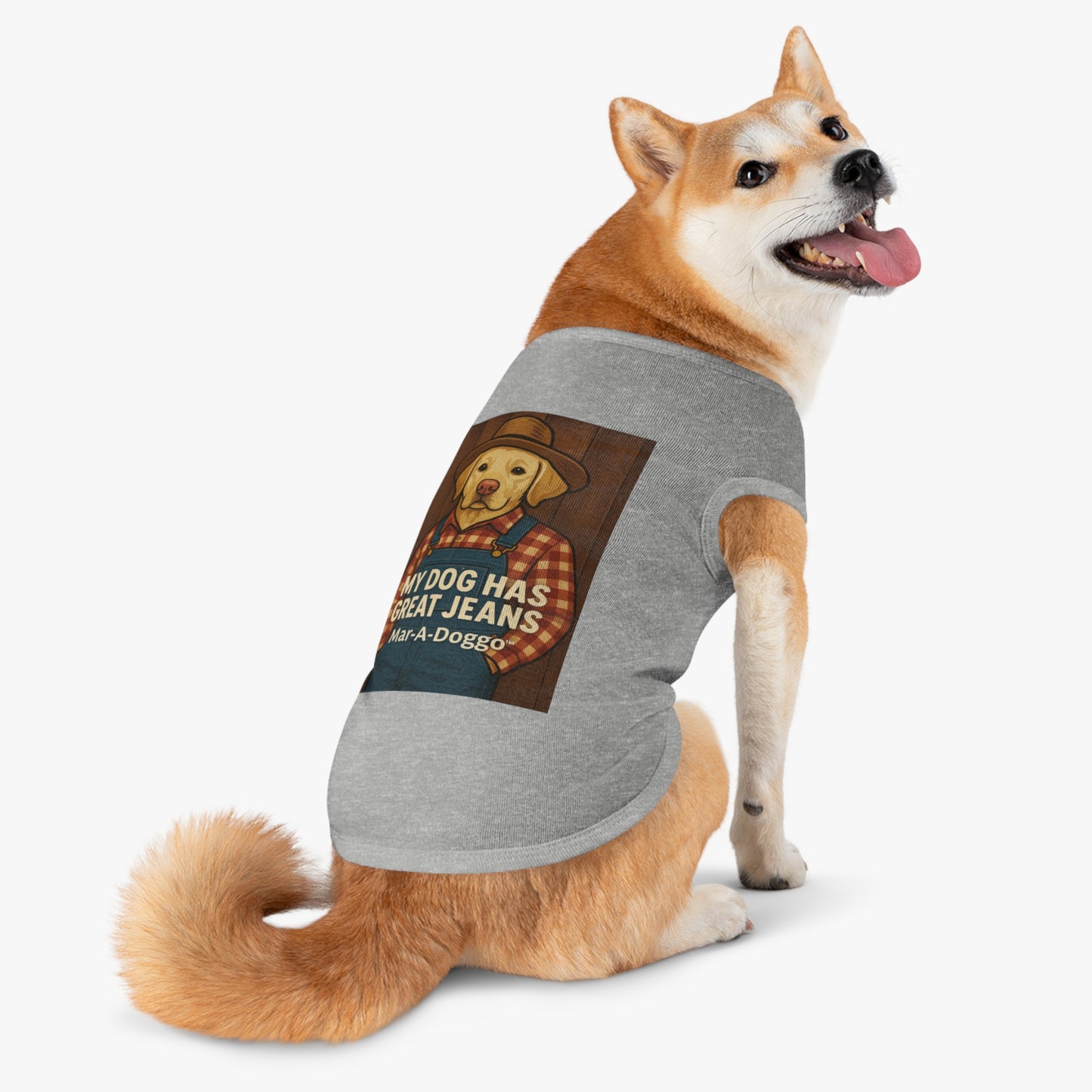 My Dog Has Great Jeans - Dog Tank Top