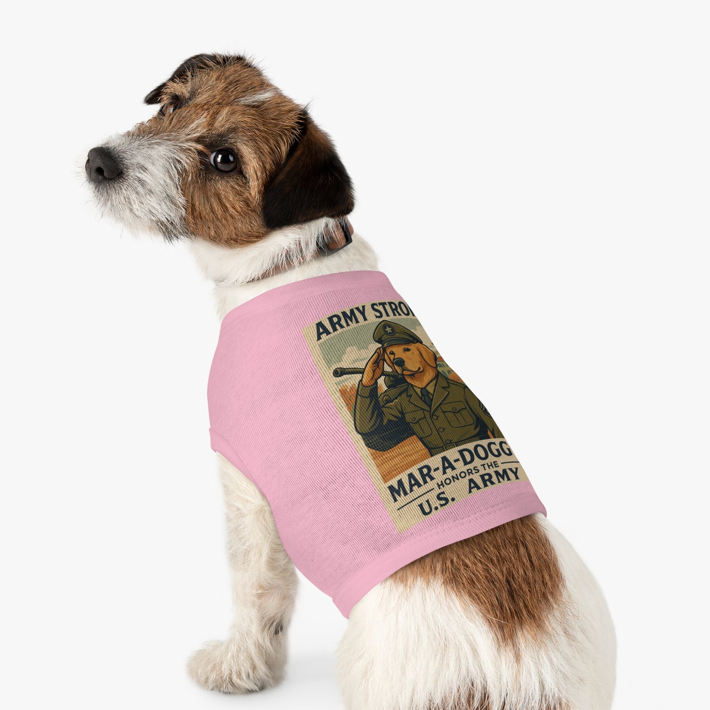 Army Strong Dog Tank Top