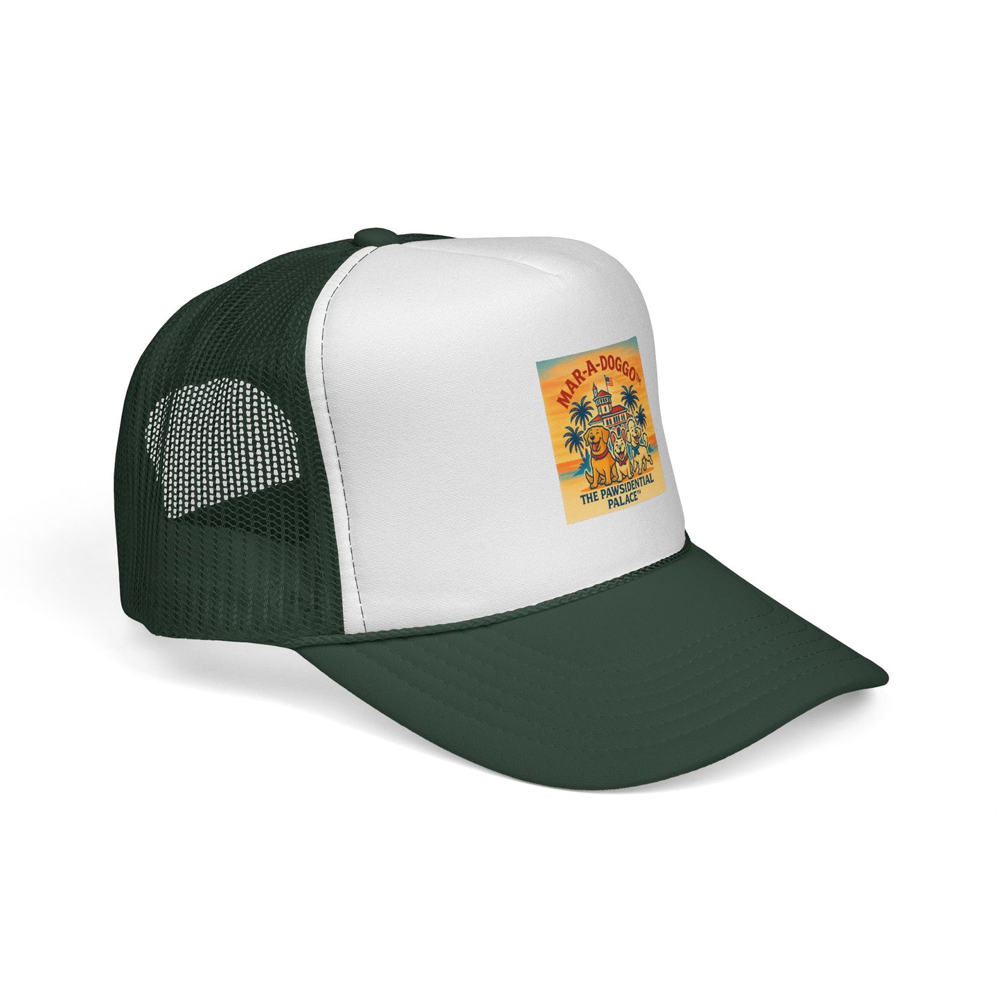 Pawsidential Palace Trucker Cap (One Size Fits Most)
