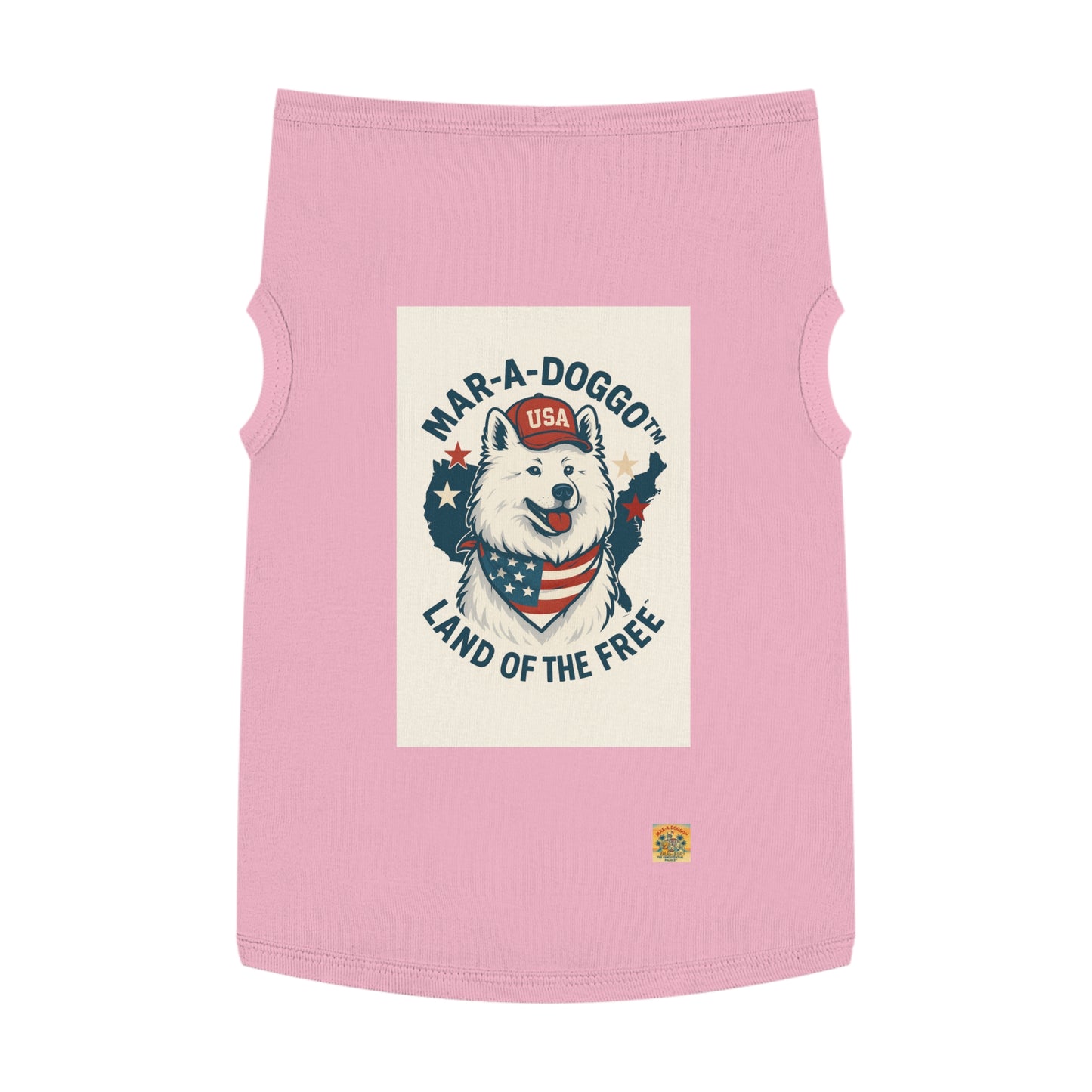 Land of the Free Dog Tank Top