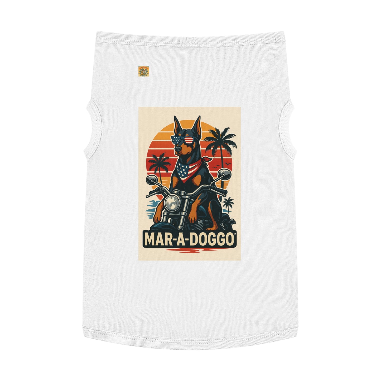 Biker Pup Dog Tank Top