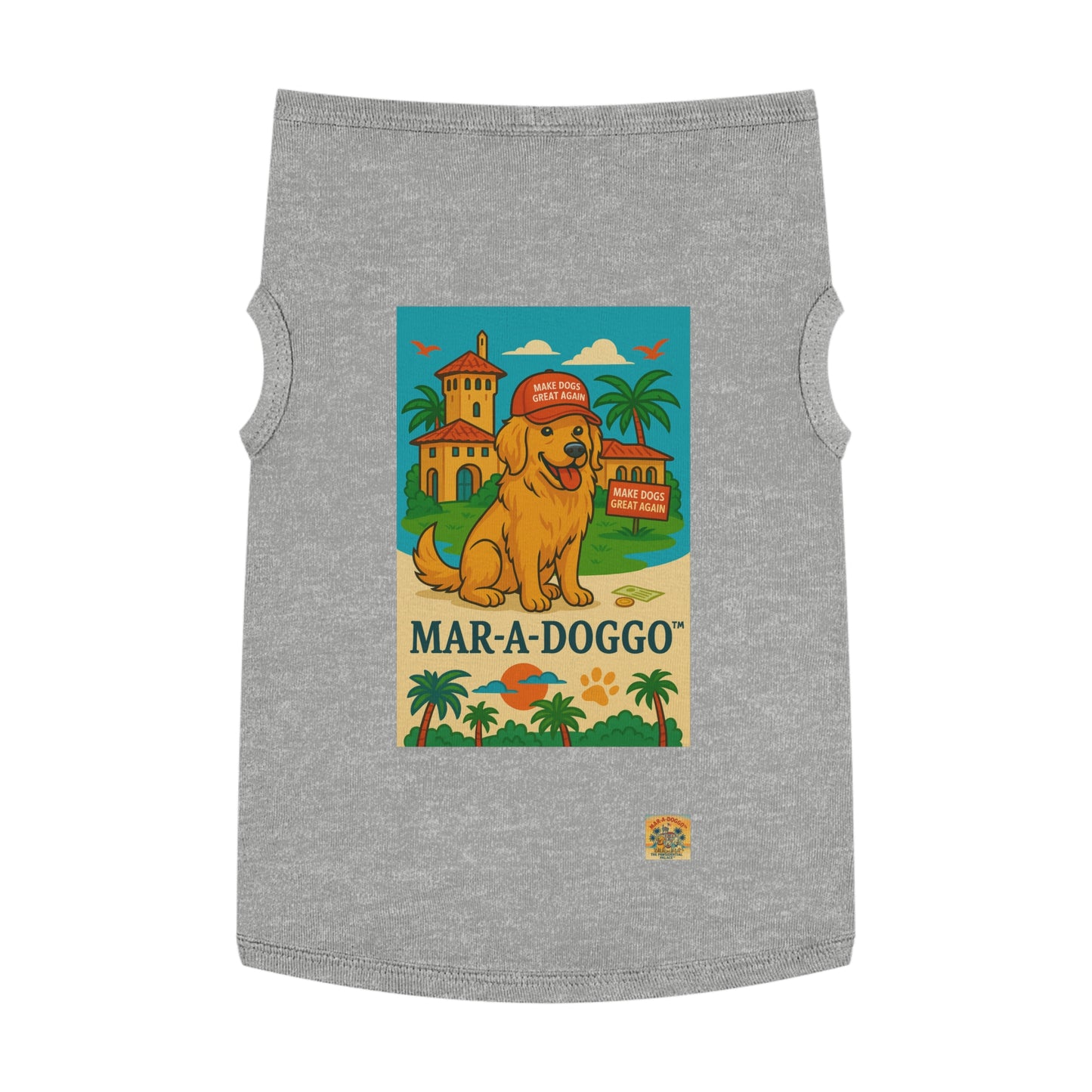 Make Dogs Great Again Dog Tank Top