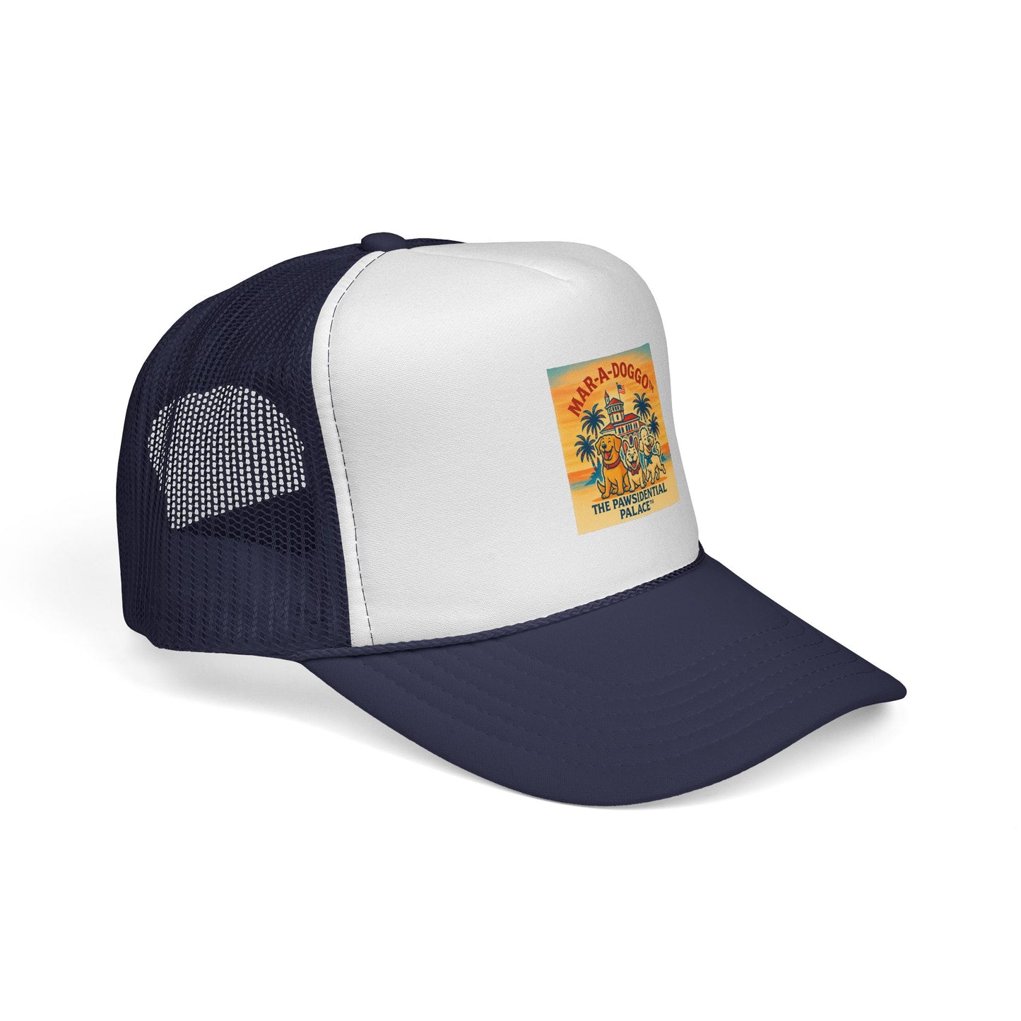 Pawsidential Palace Trucker Cap (One Size Fits Most)