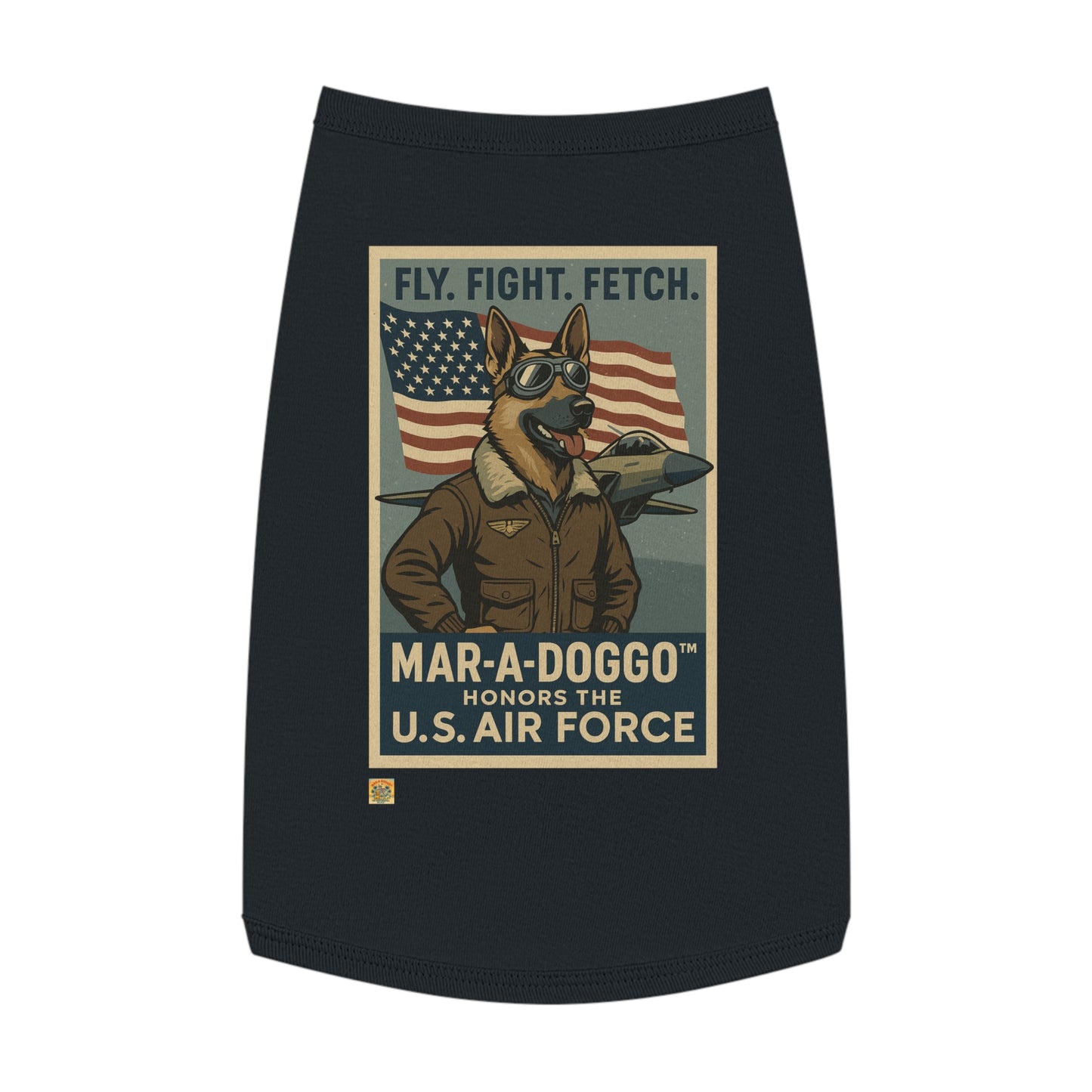 Fly Fight Fetch Mark II Dog Tank Top