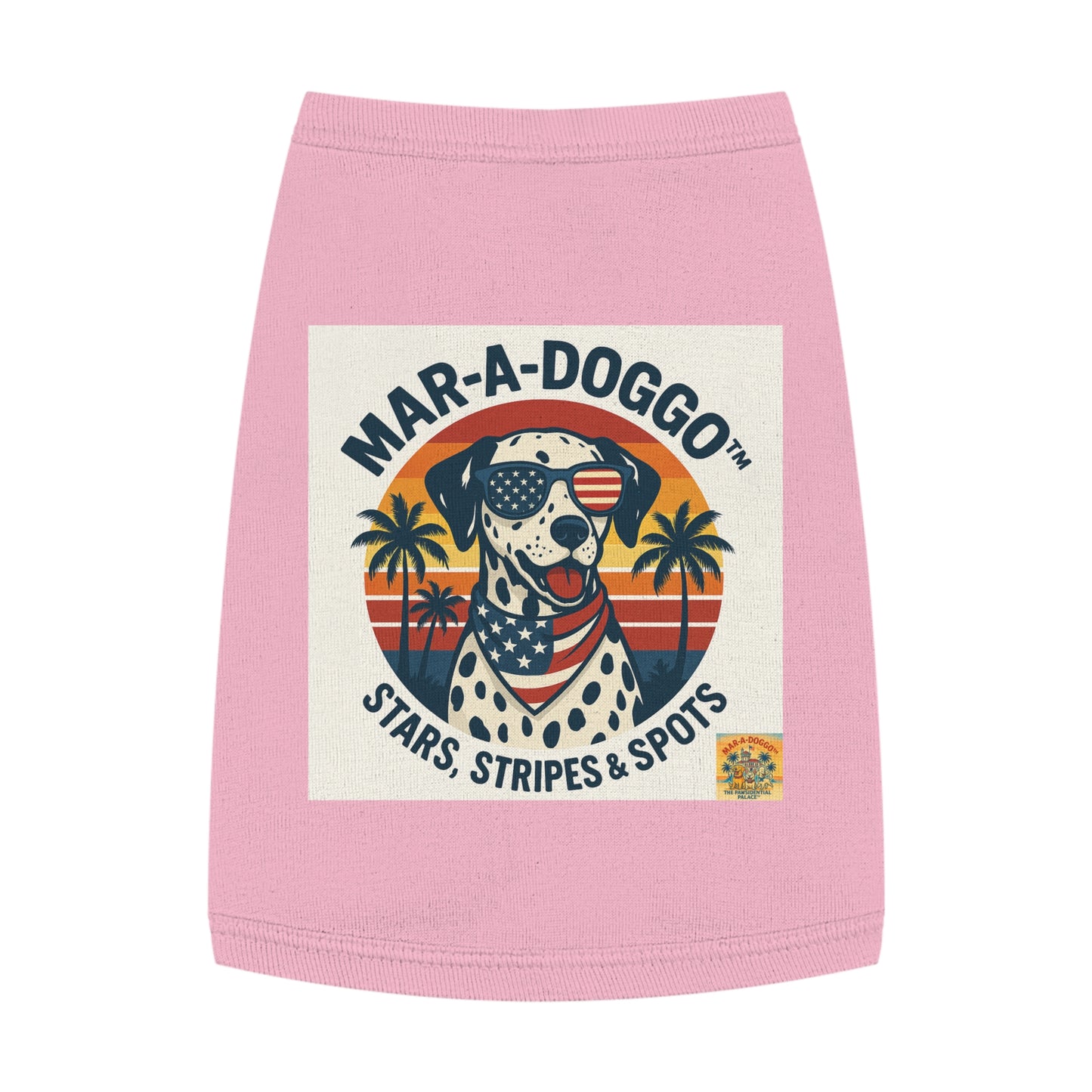 Stars Stripes & Spots Dog Tank Top