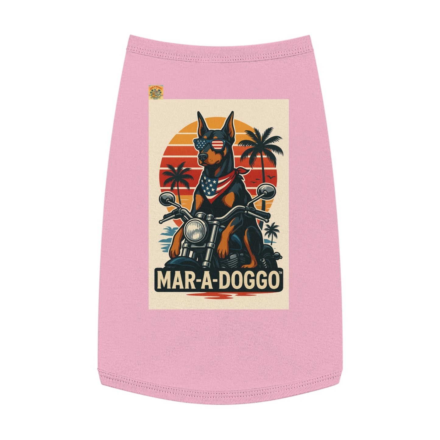 Biker Pup Dog Tank Top