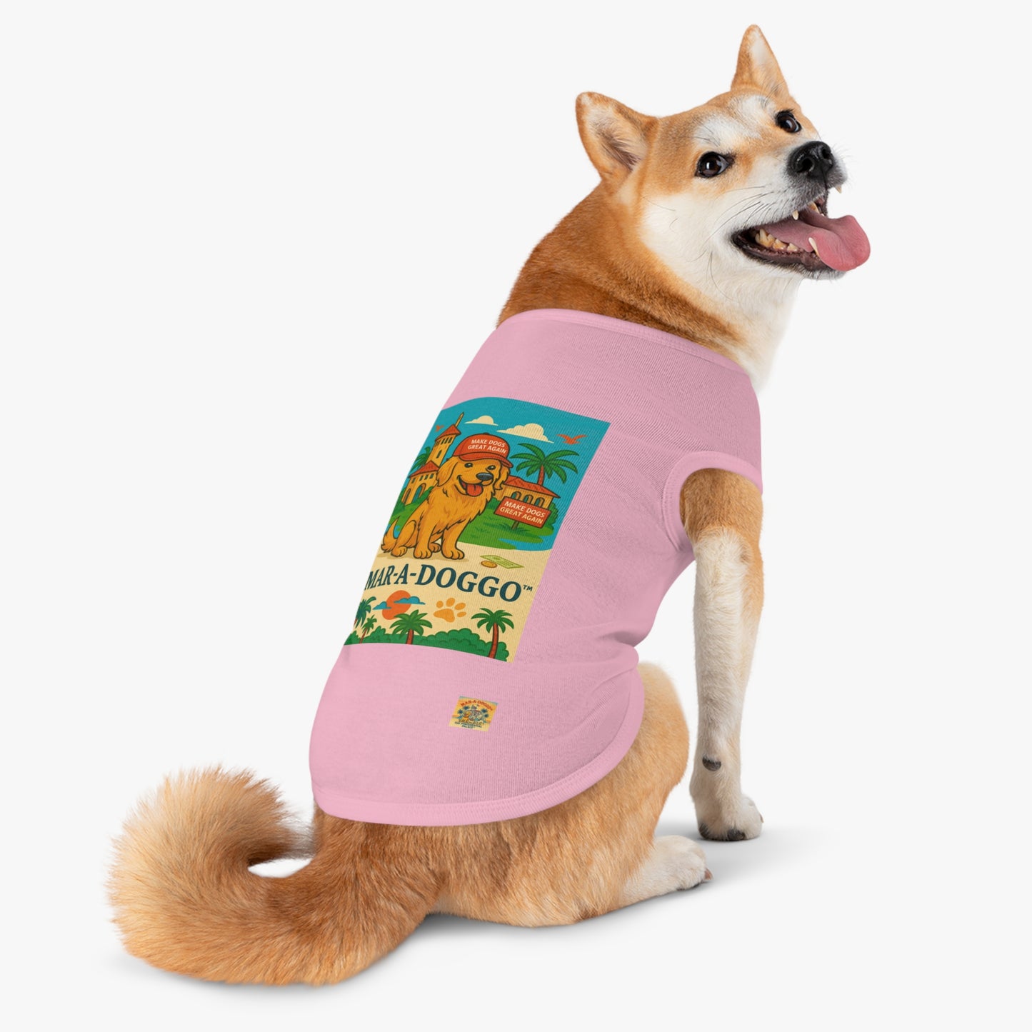 Make Dogs Great Again Dog Tank Top