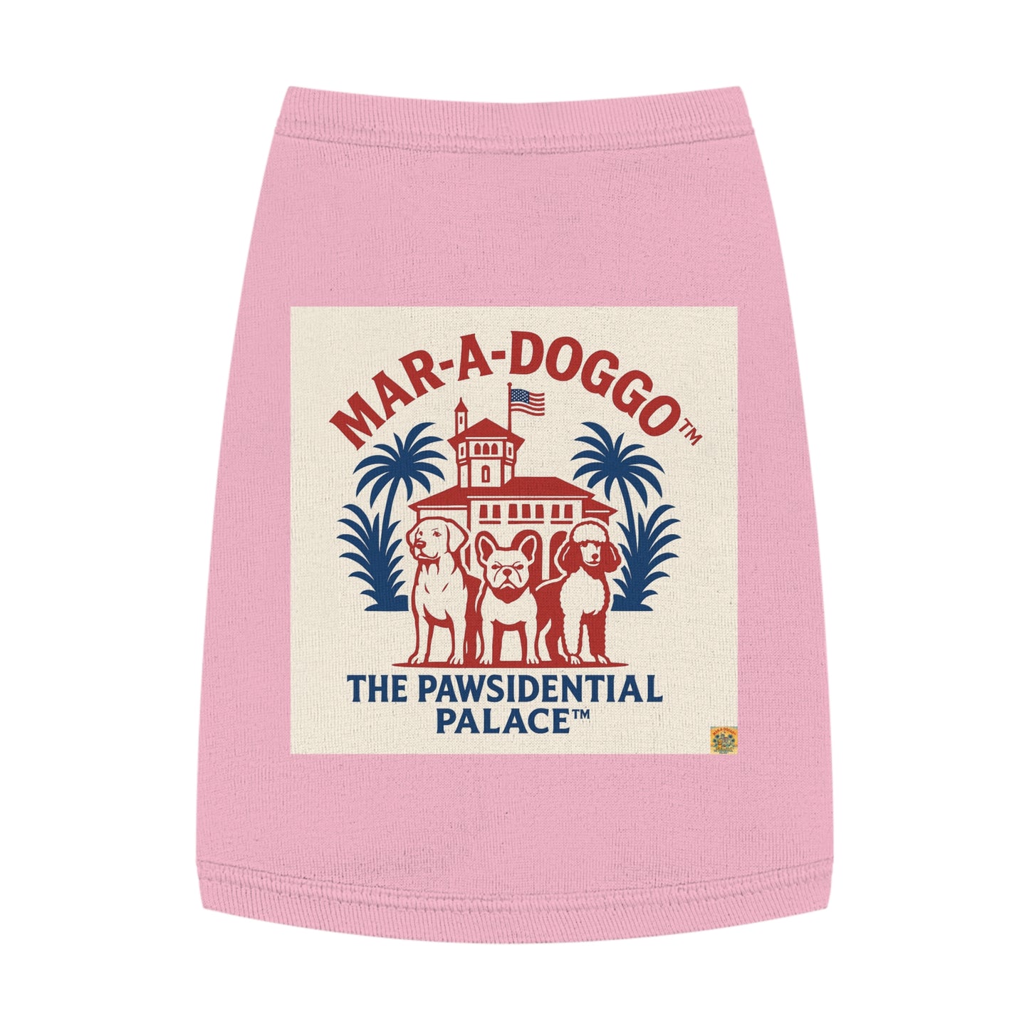 The Pawsidential Palace Dog Tank Top