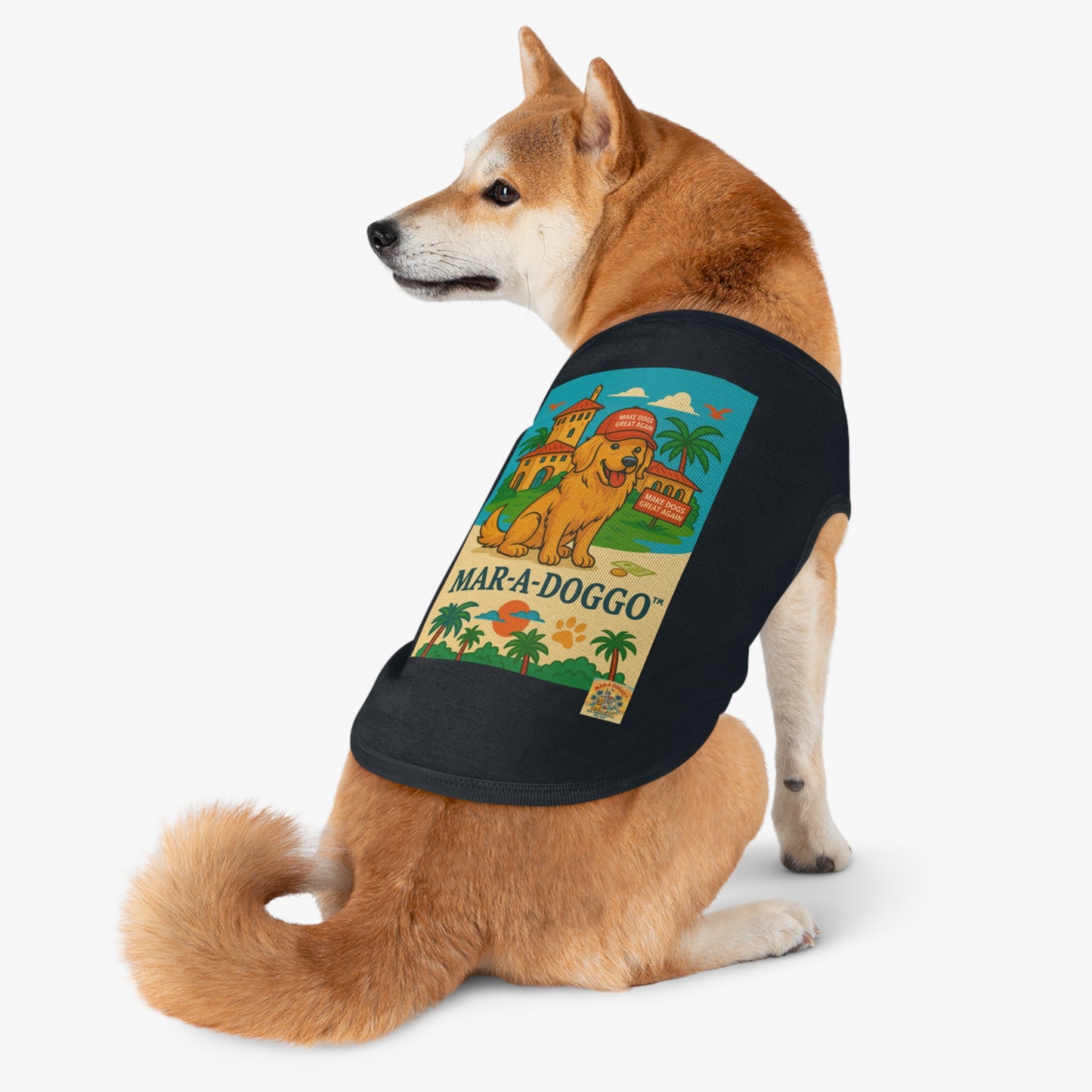 Make Dogs Great Again Dog Tank Top