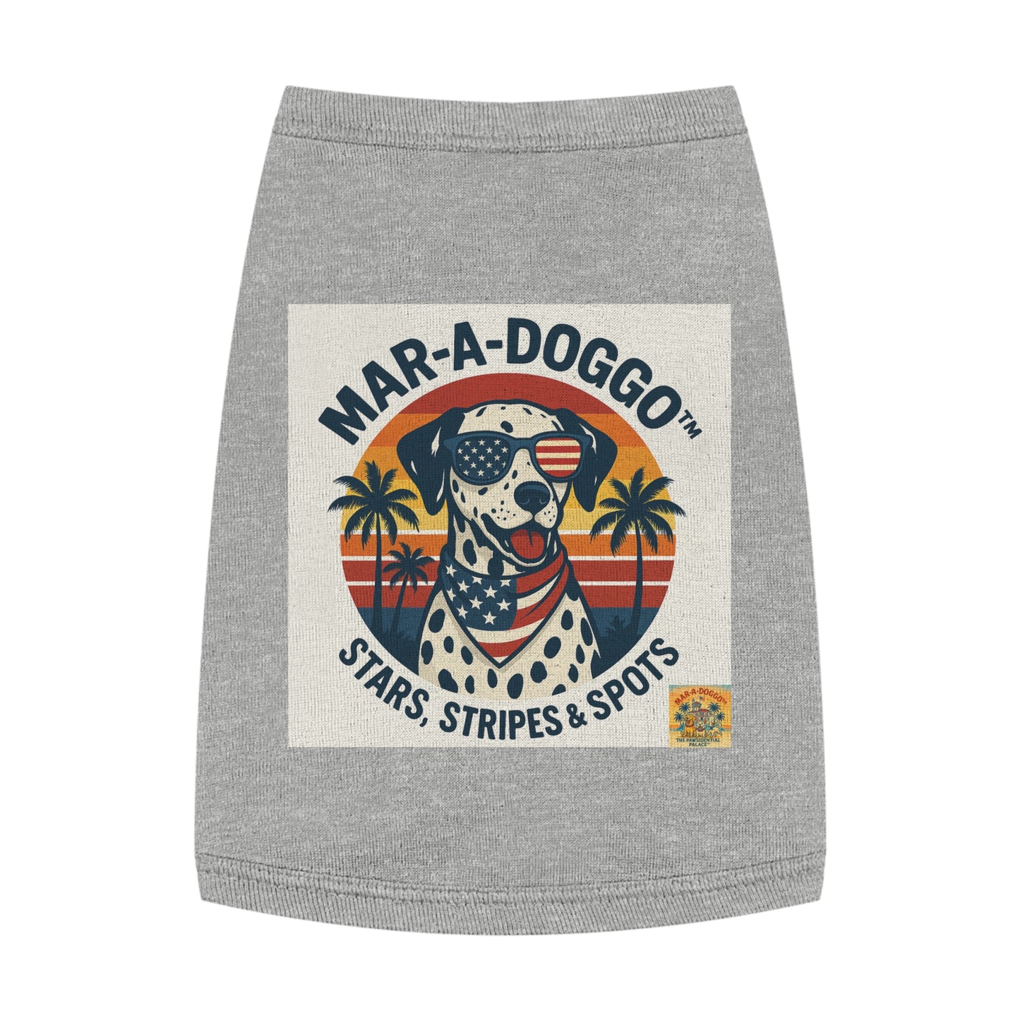 Stars Stripes & Spots Dog Tank Top