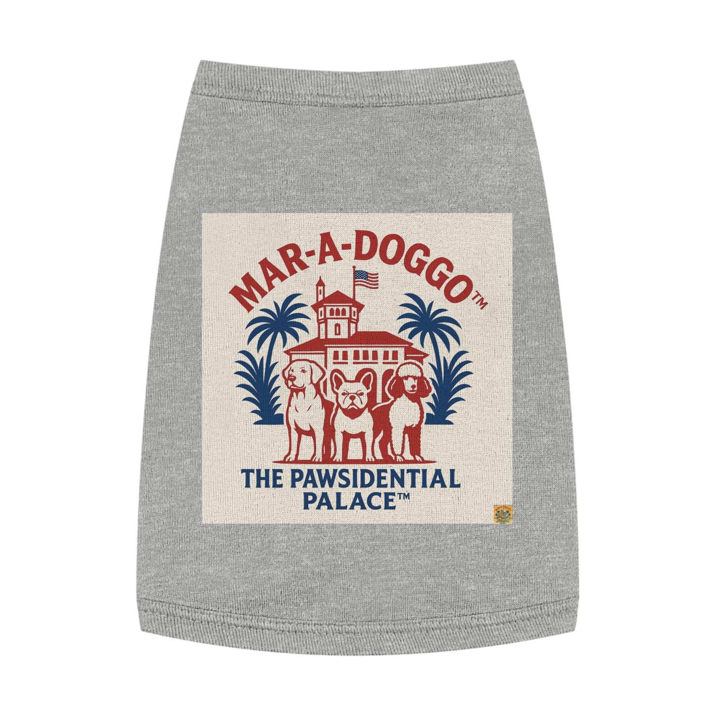 The Pawsidential Palace Dog Tank Top