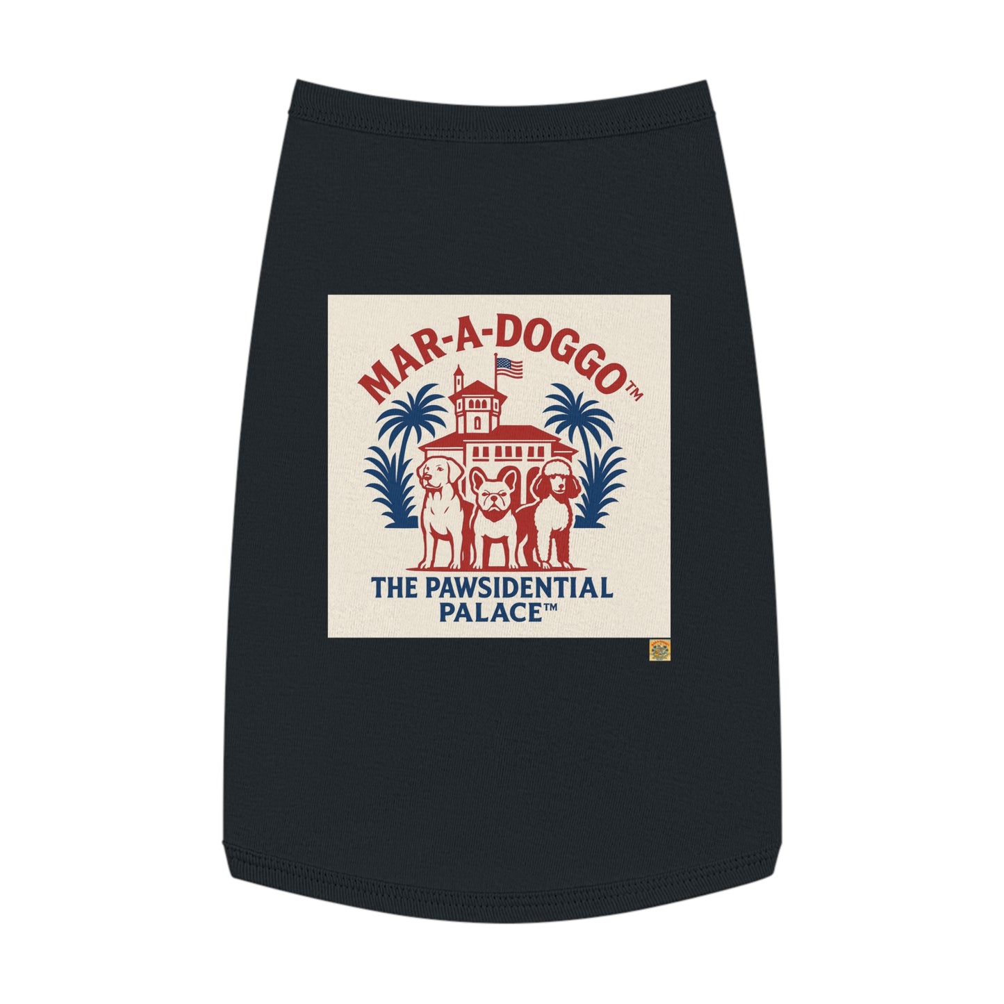 The Pawsidential Palace Dog Tank Top