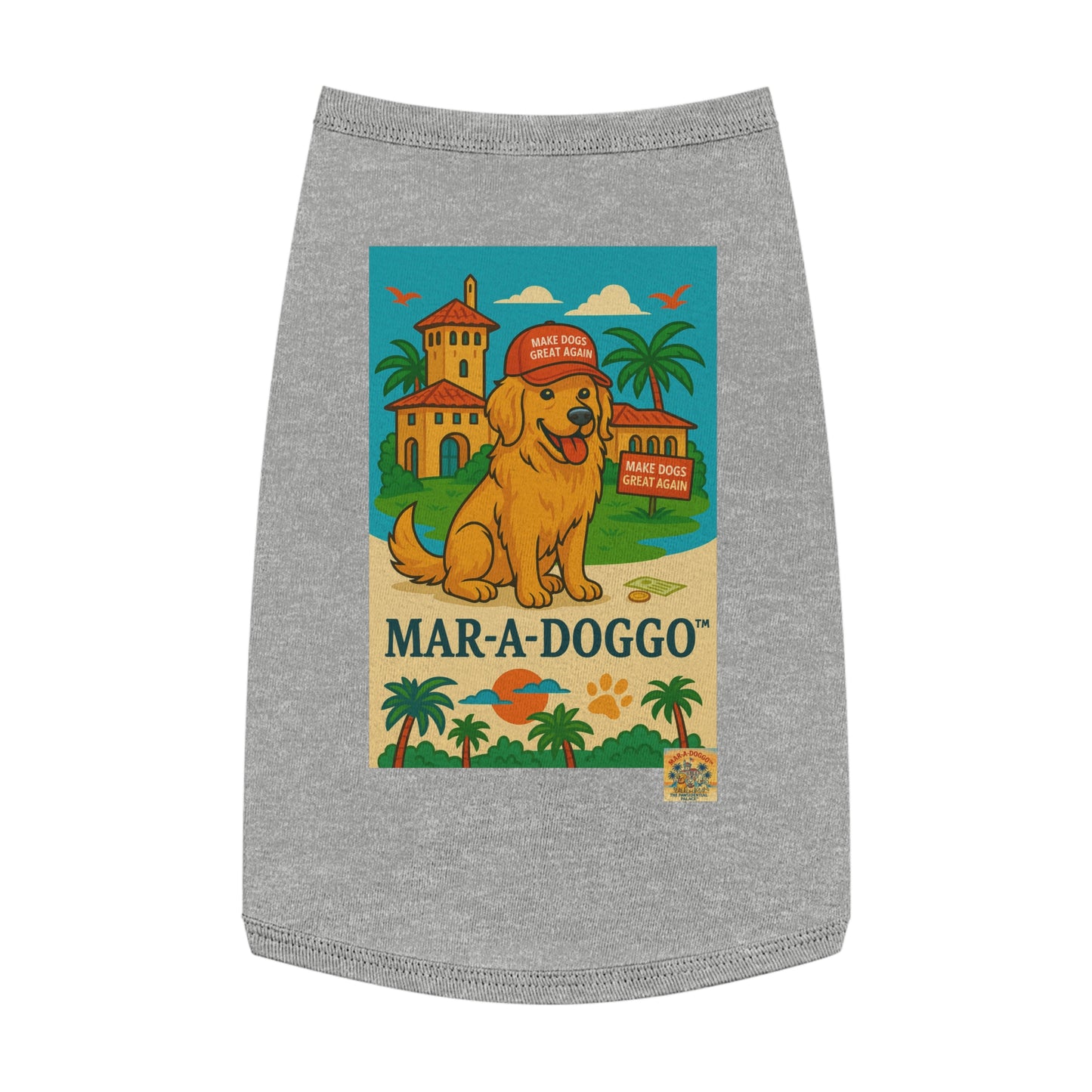 Make Dogs Great Again Dog Tank Top