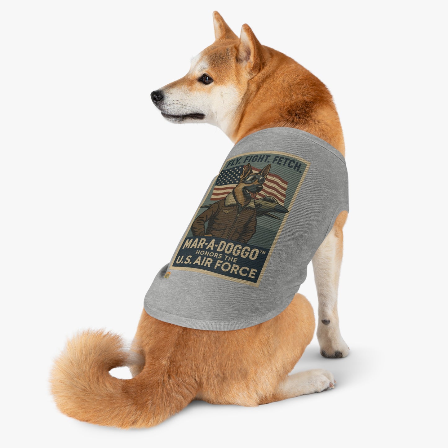 Fly Fight Fetch Mark II Dog Tank Top