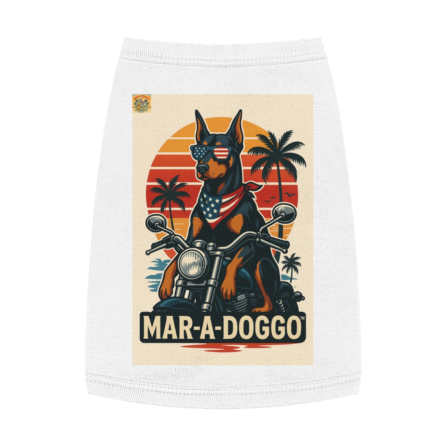 Biker Pup Dog Tank Top