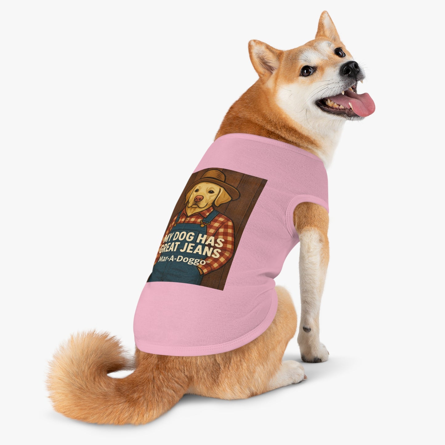 My Dog Has Great Jeans - Dog Tank Top