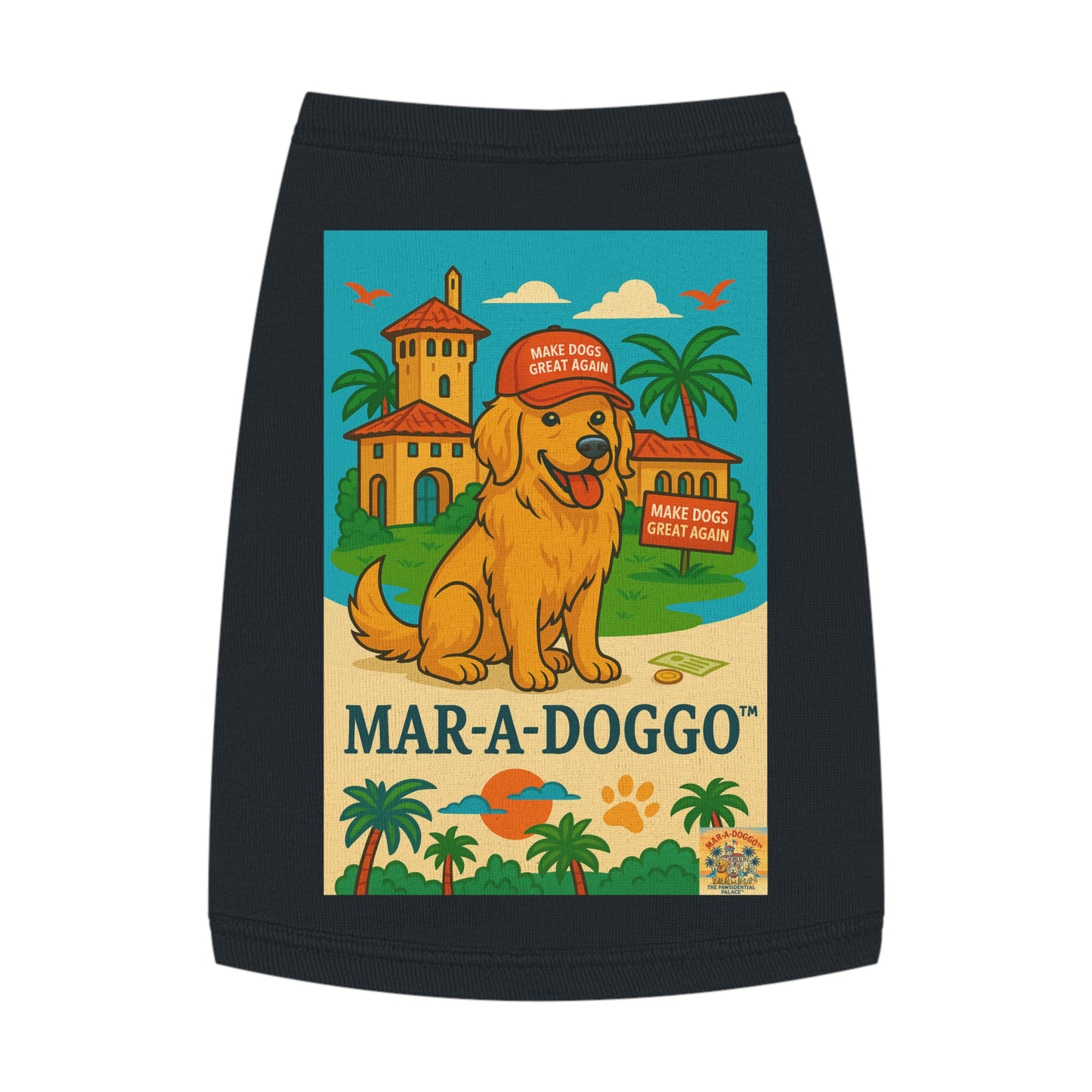 Make Dogs Great Again Dog Tank Top
