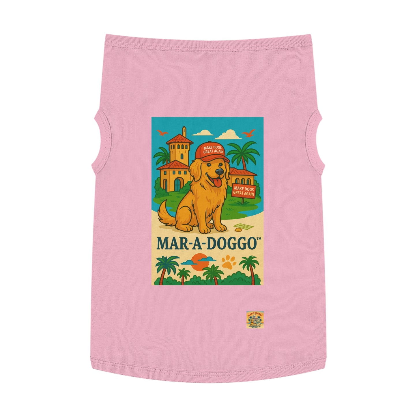 Make Dogs Great Again Dog Tank Top
