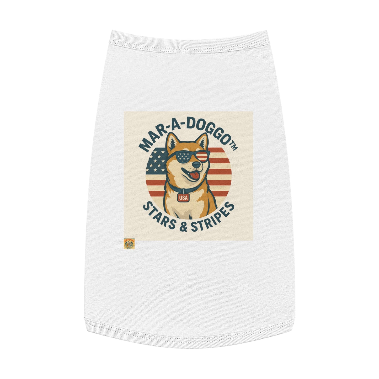 Stars & Stripes Dog Tank Top