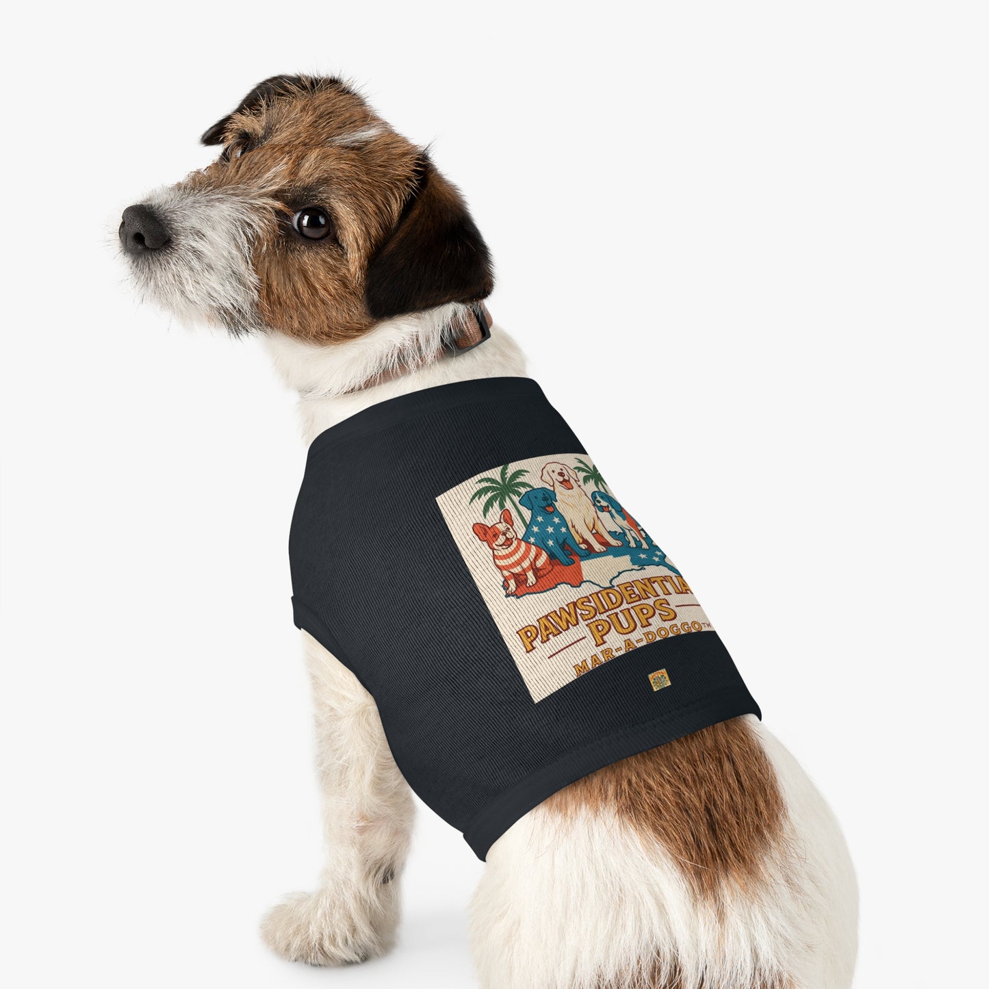 Pawsidential Pups Dog Tank Top