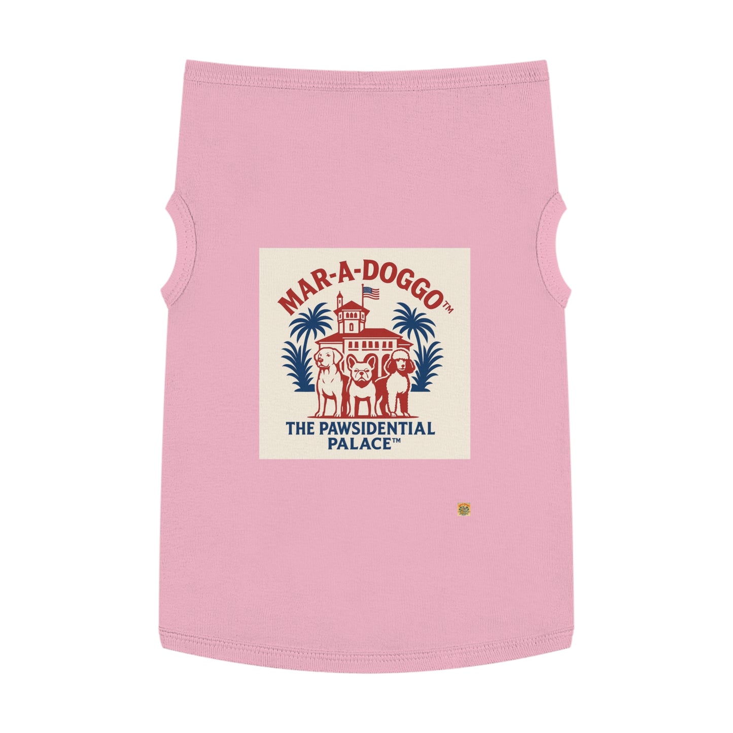The Pawsidential Palace Dog Tank Top
