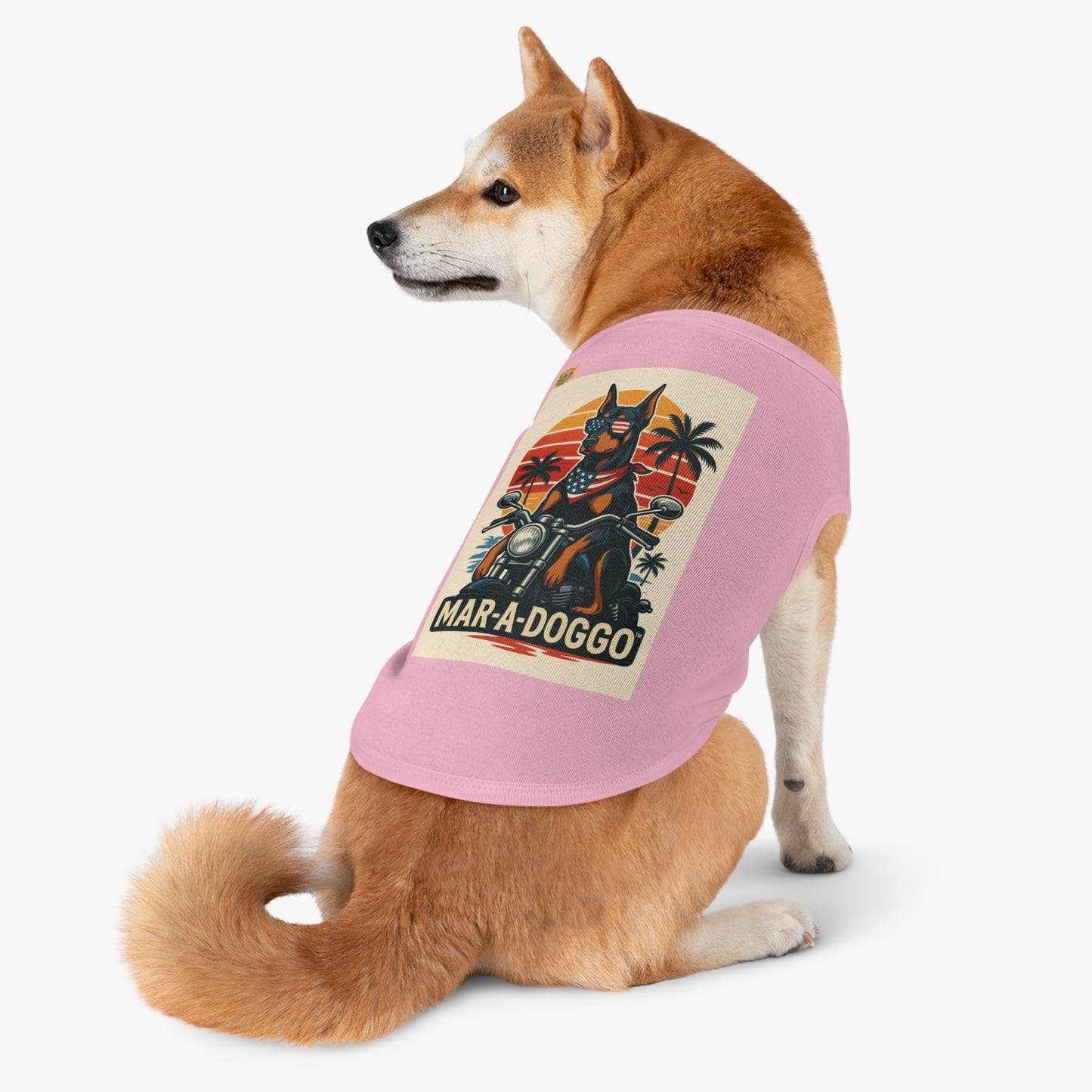 Biker Pup Dog Tank Top