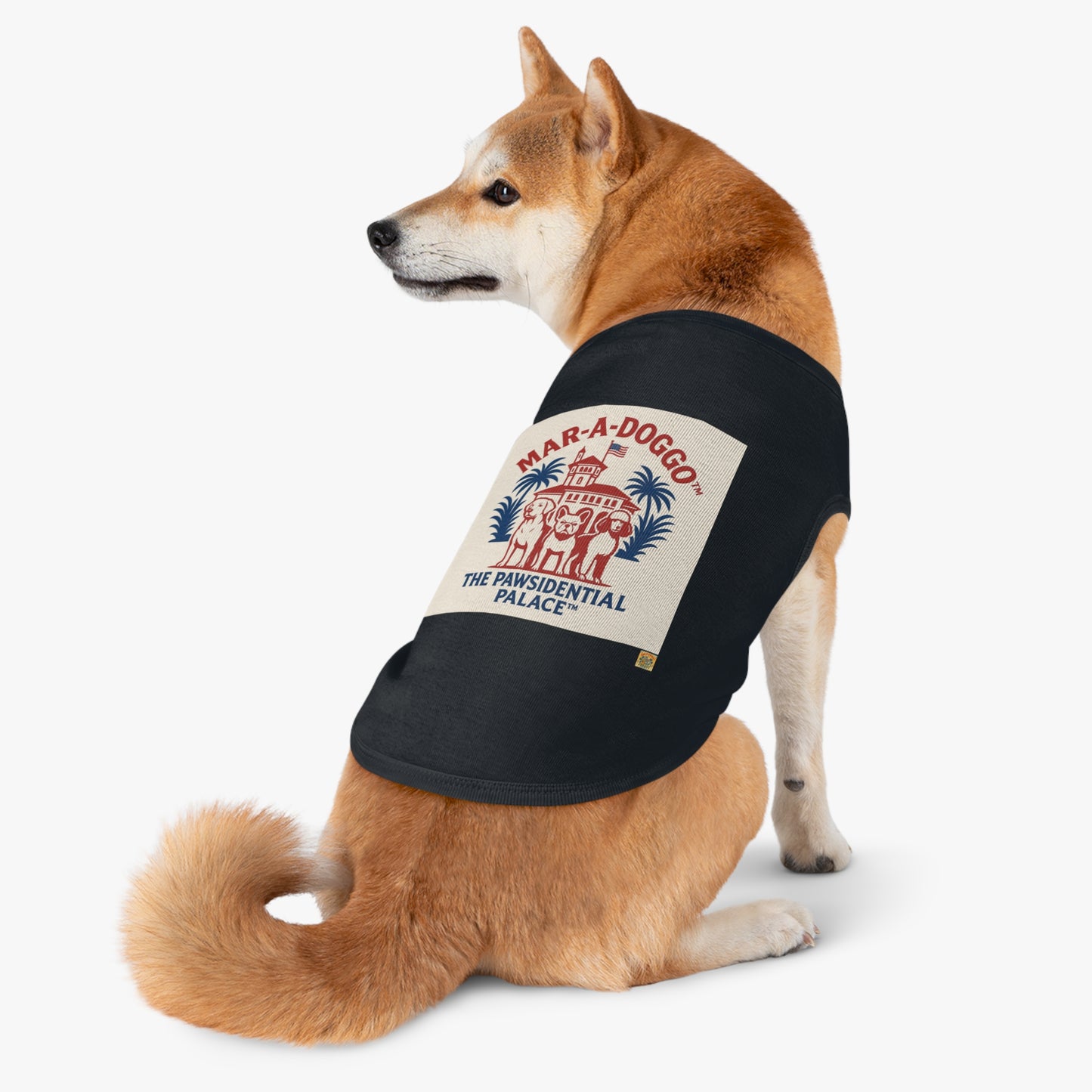 The Pawsidential Palace Dog Tank Top