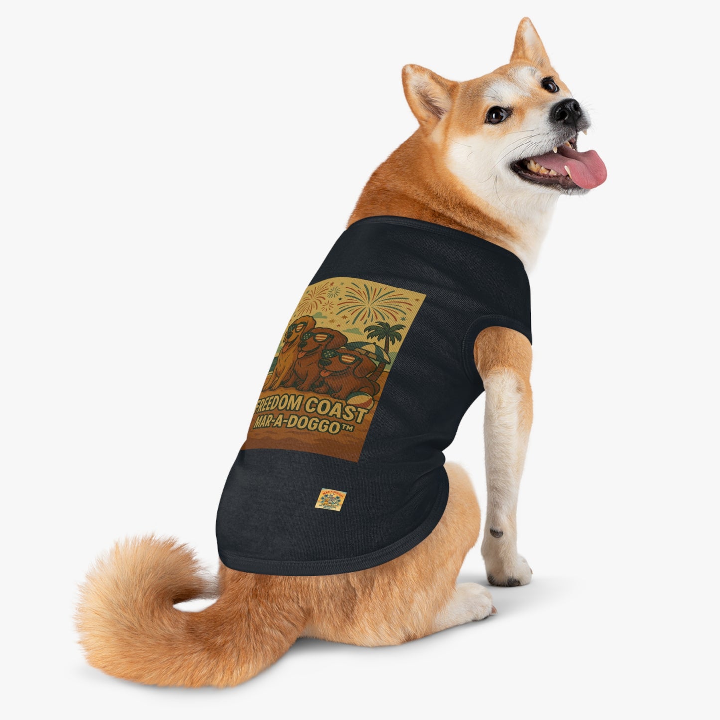 Freedom Coast Dog Tank Top