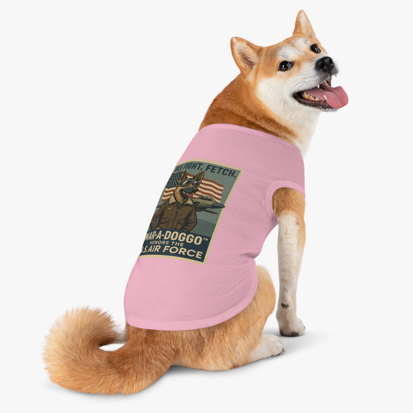 Fly Fight Fetch Mark II Dog Tank Top