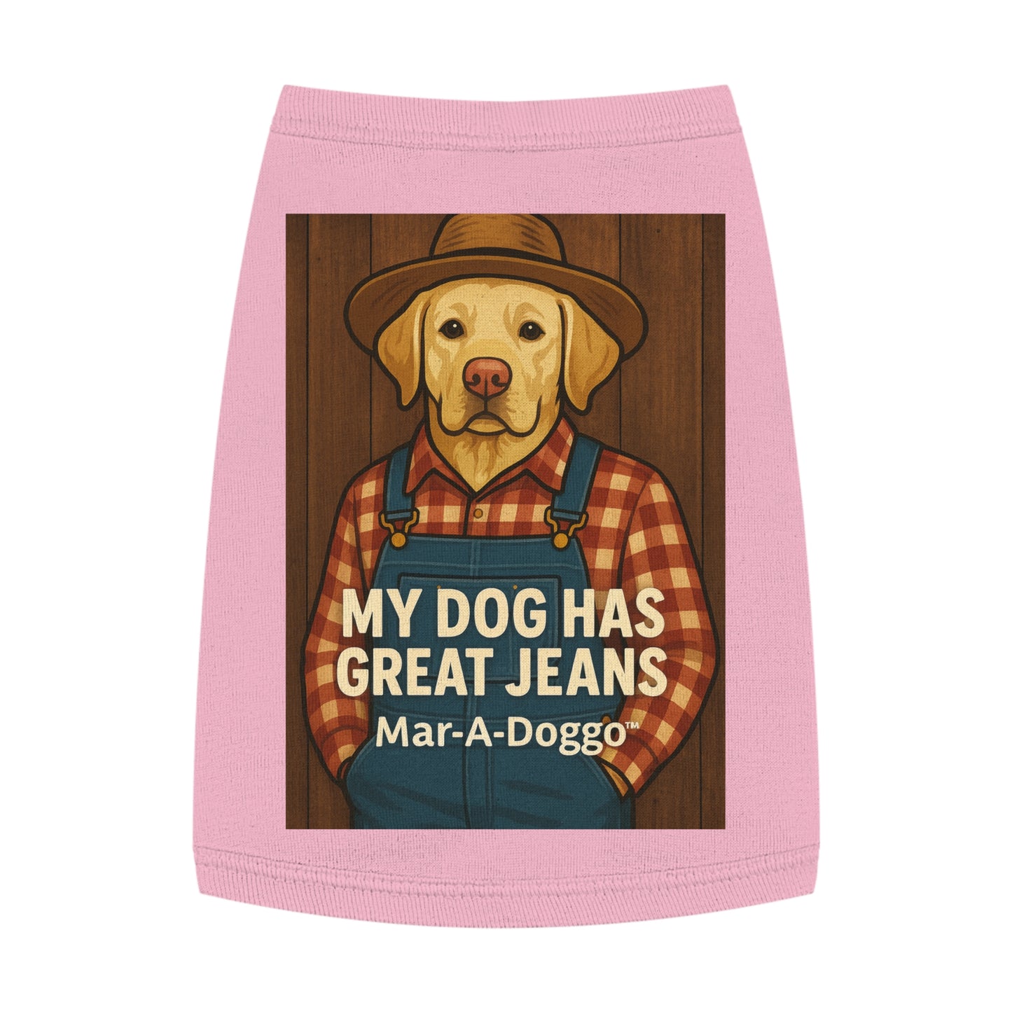 My Dog Has Great Jeans - Dog Tank Top