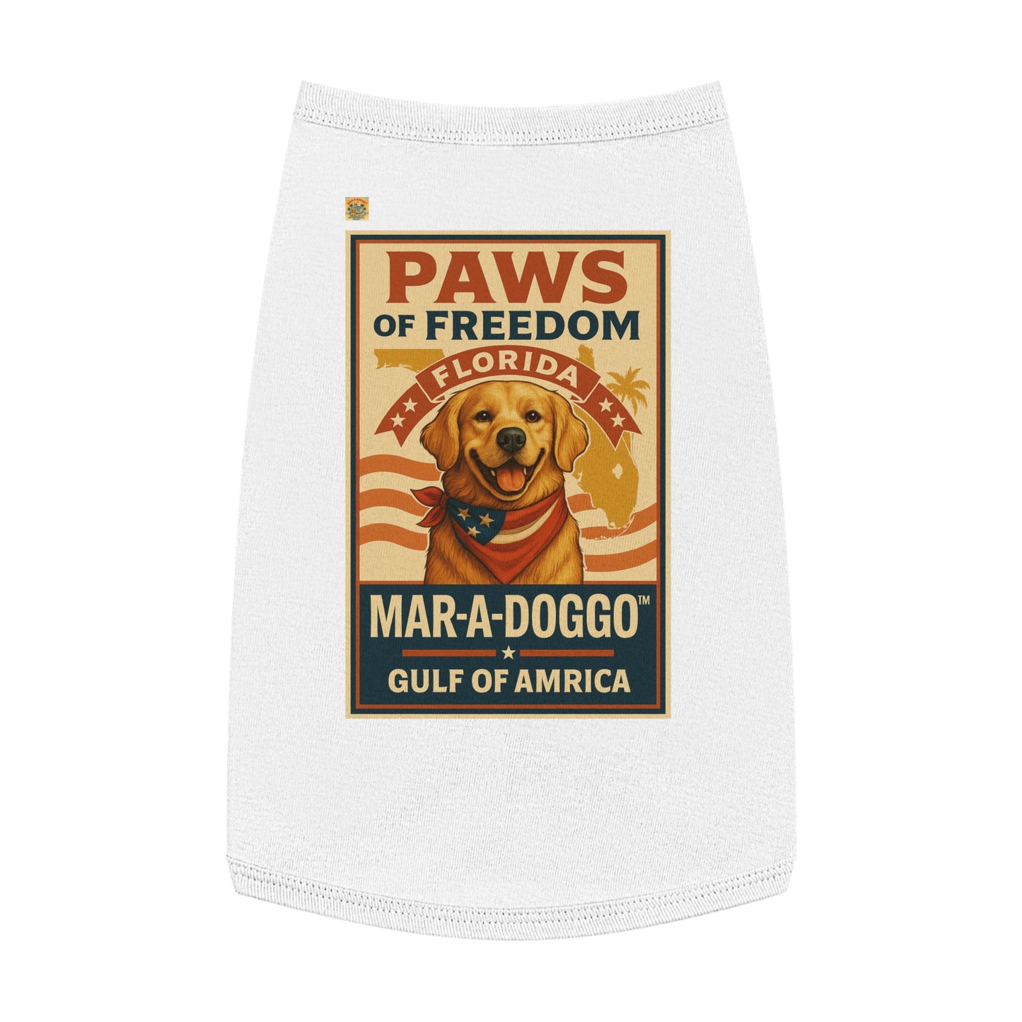 Florida Pride Dog Tank Top