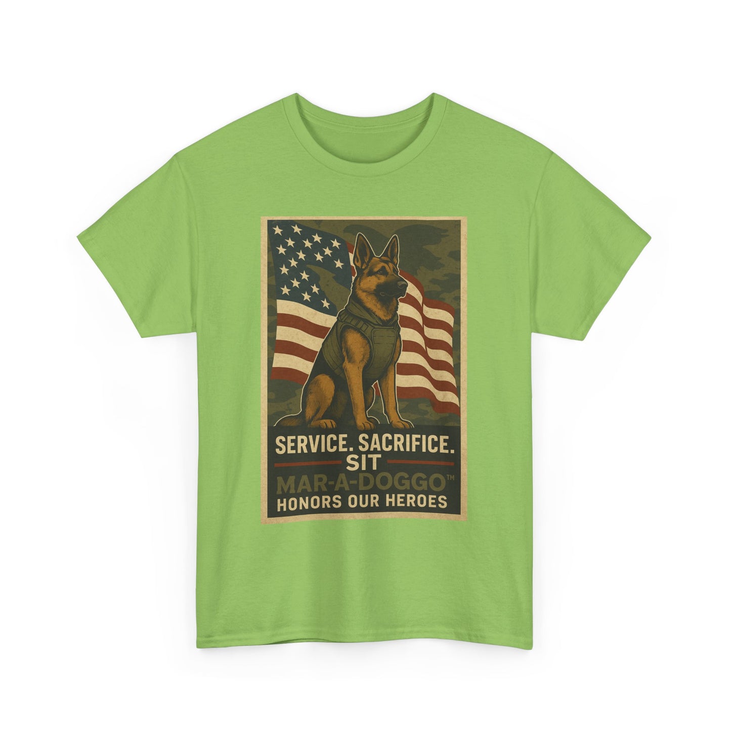 Service. Sacrifice. Sit.
