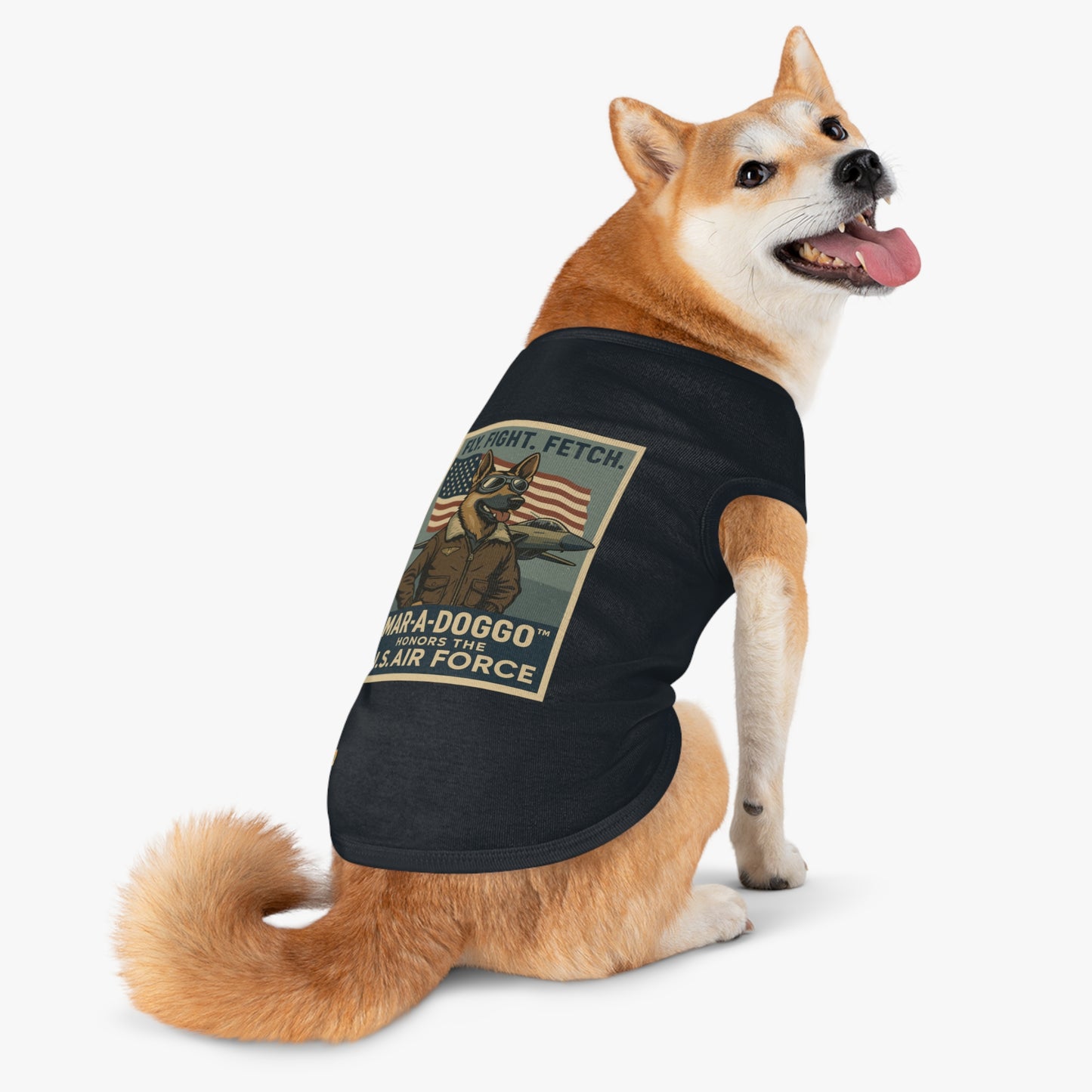 Fly Fight Fetch Mark II Dog Tank Top