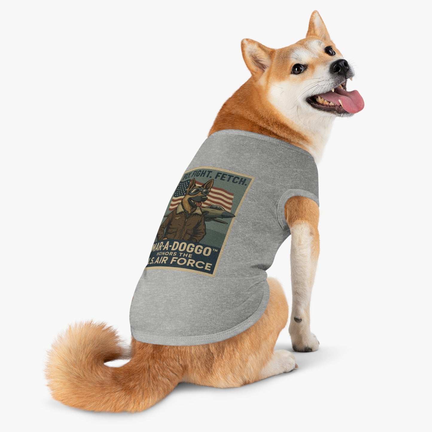 Fly Fight Fetch Mark II Dog Tank Top